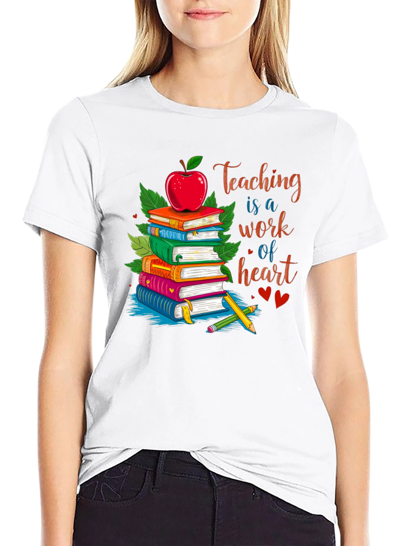 Teachers Heart T-Shirt