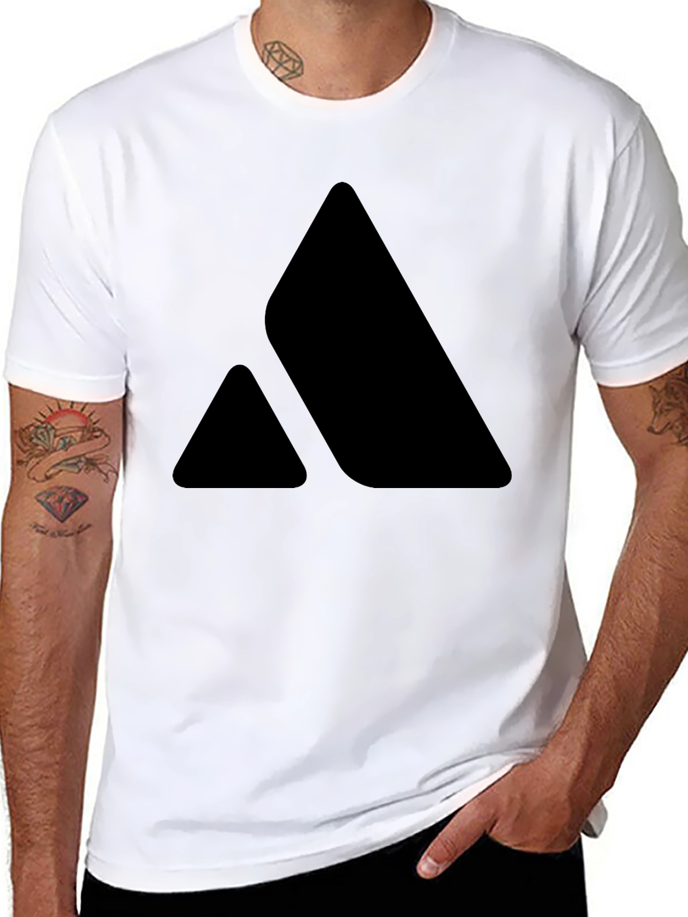 Modern Graphic Tee - Black Mountain Design