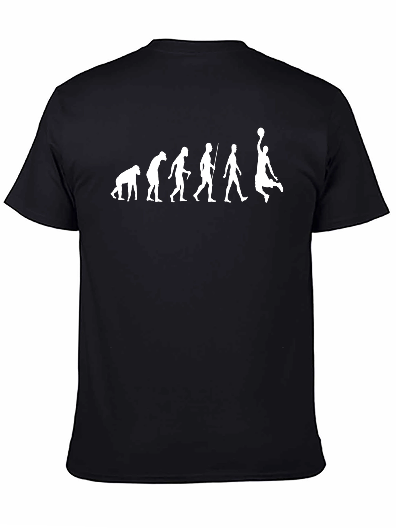 Evolution of Basketball Mens T-Shirt
