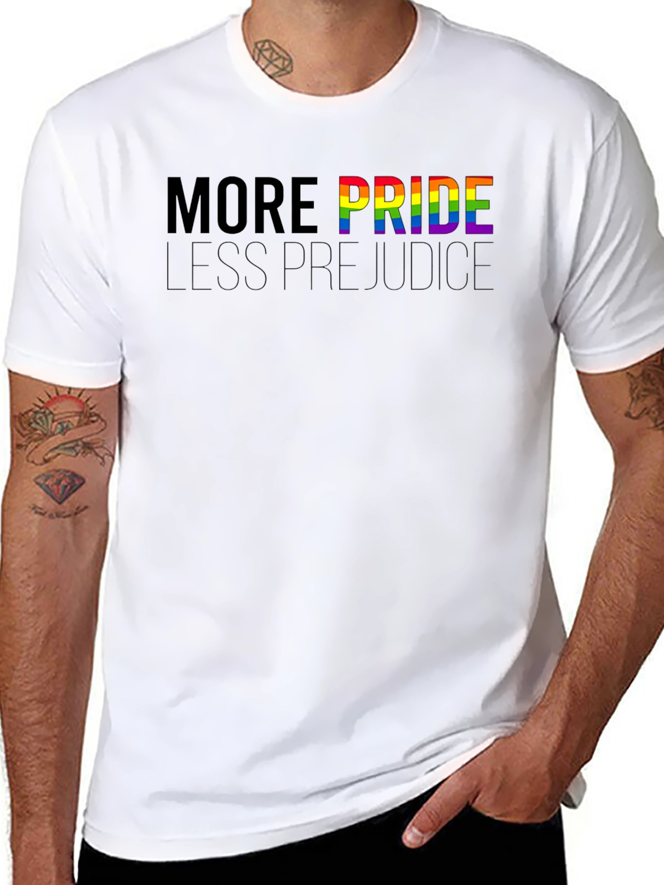 Pride Graphic Tee - More Pride Less Prejudice