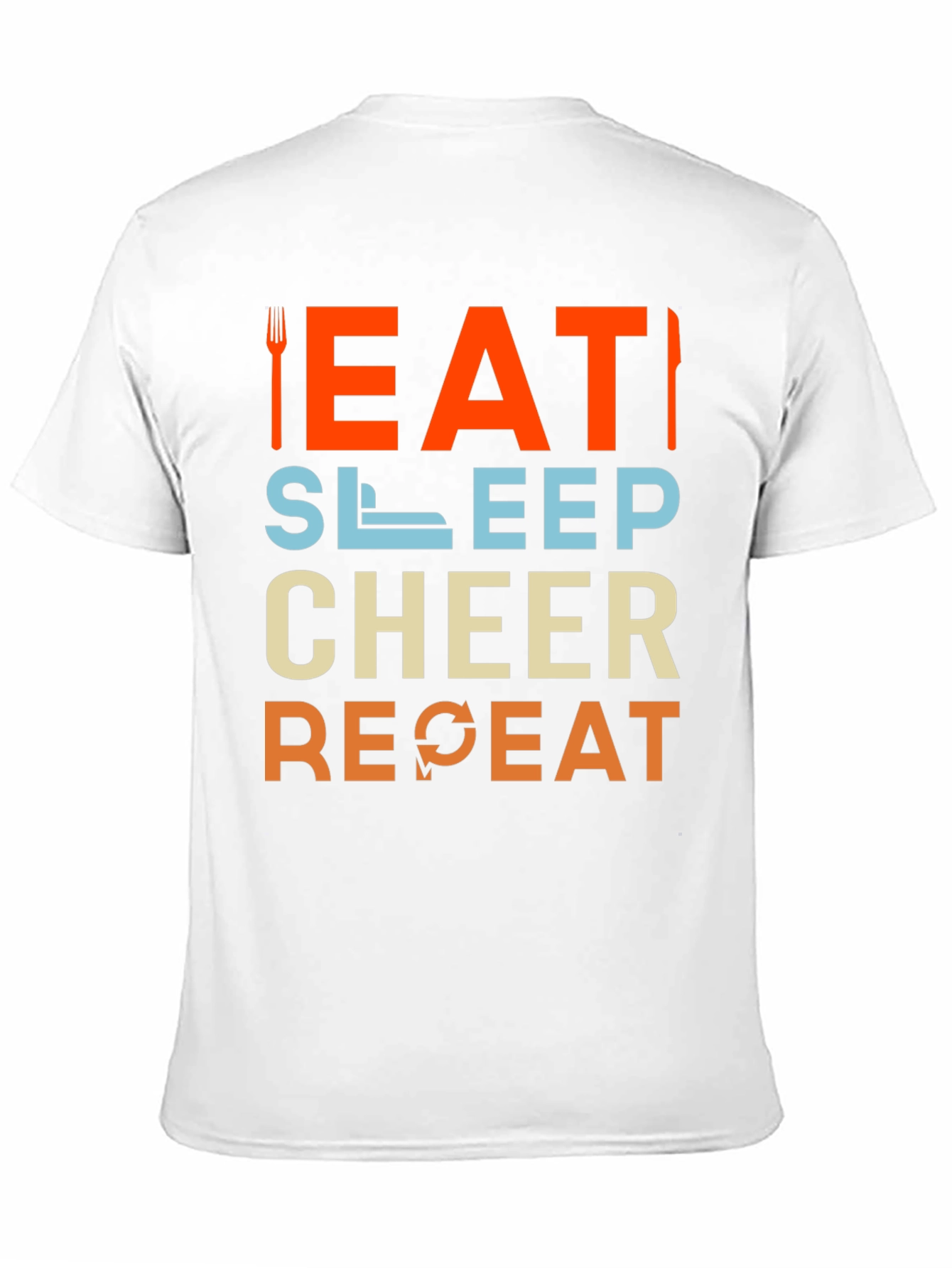 Eat Sleep Cheer Repeat T-Shirt