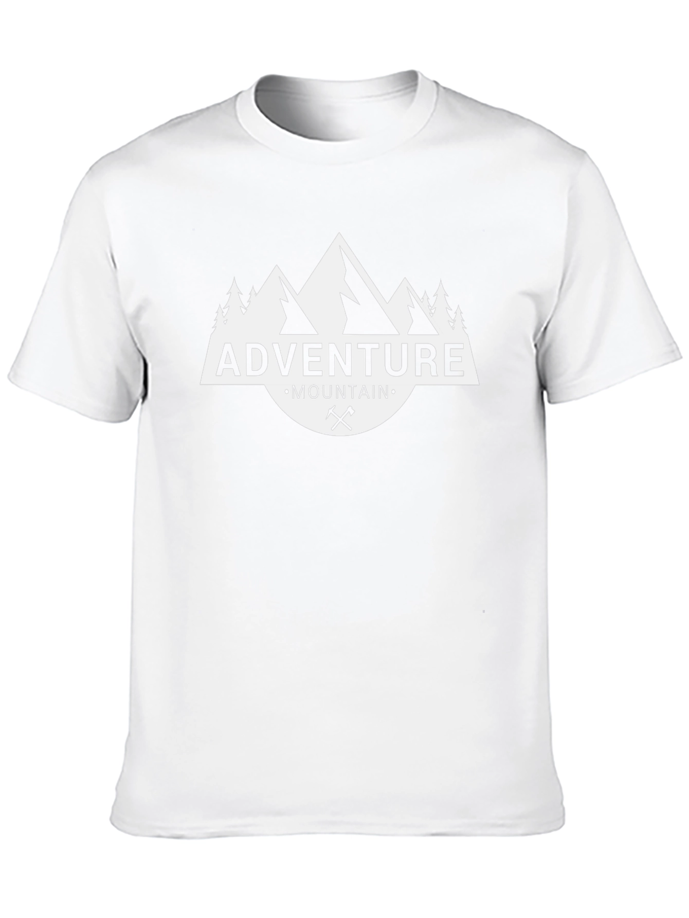 Adventure Mountain Graphic T-Shirt - Black