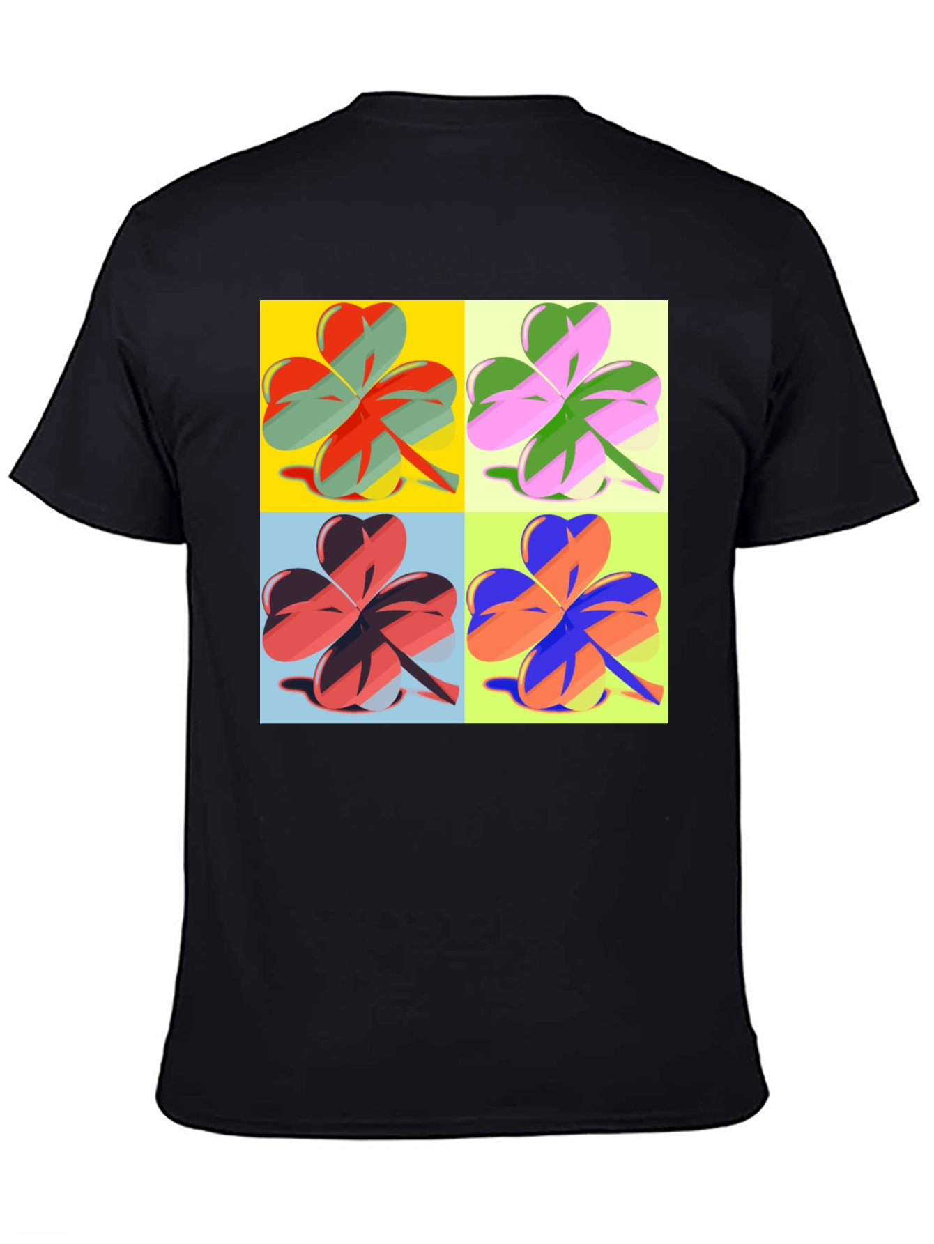 Pop Art Clover T-Shirt - St. Patricks Day