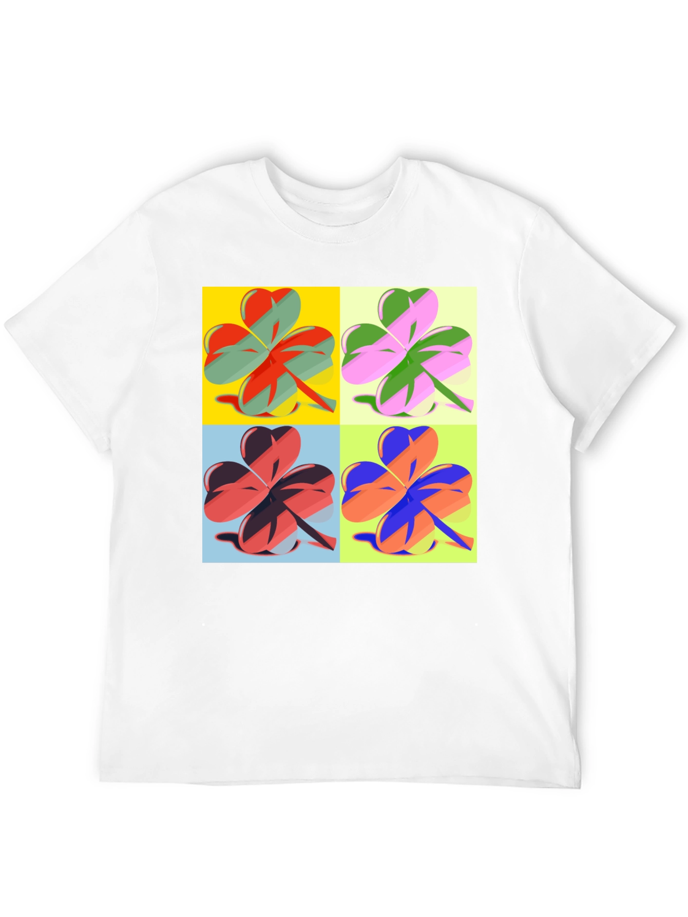 Pop Art Clover T-Shirt - St. Patricks Day