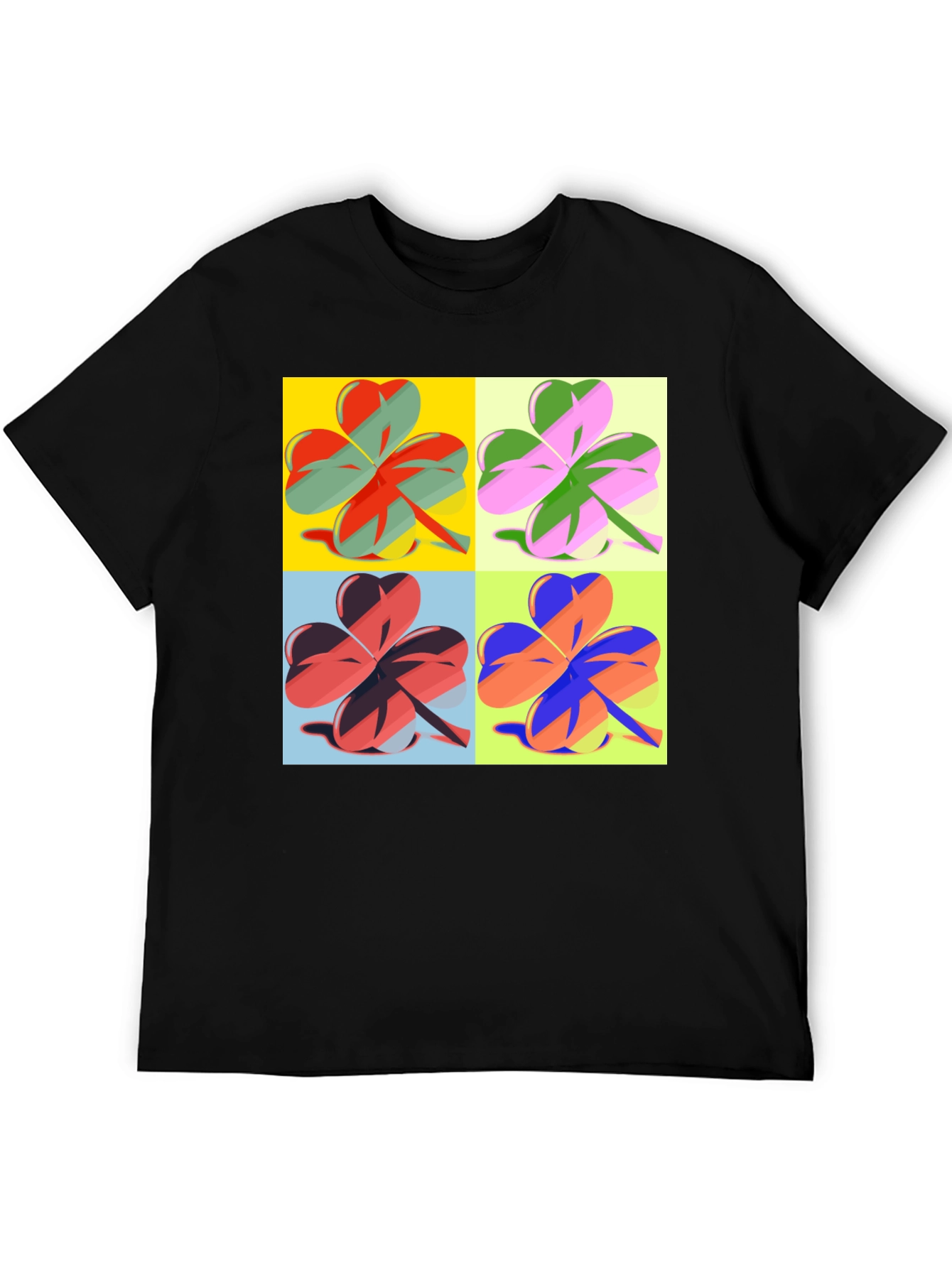 Pop Art Clover T-Shirt - St. Patricks Day