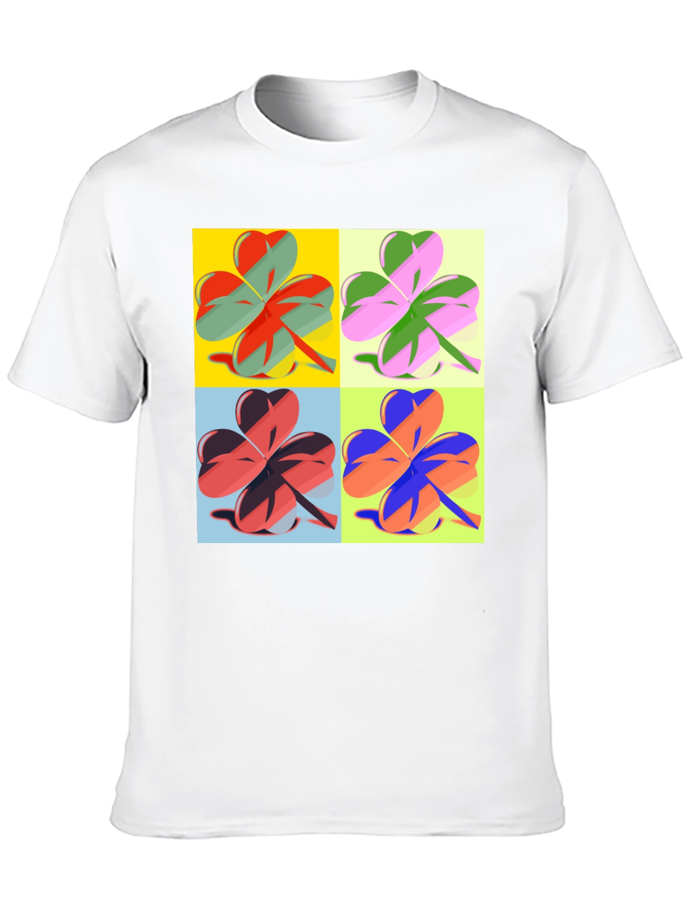 Pop Art Clover T-Shirt - St. Patricks Day