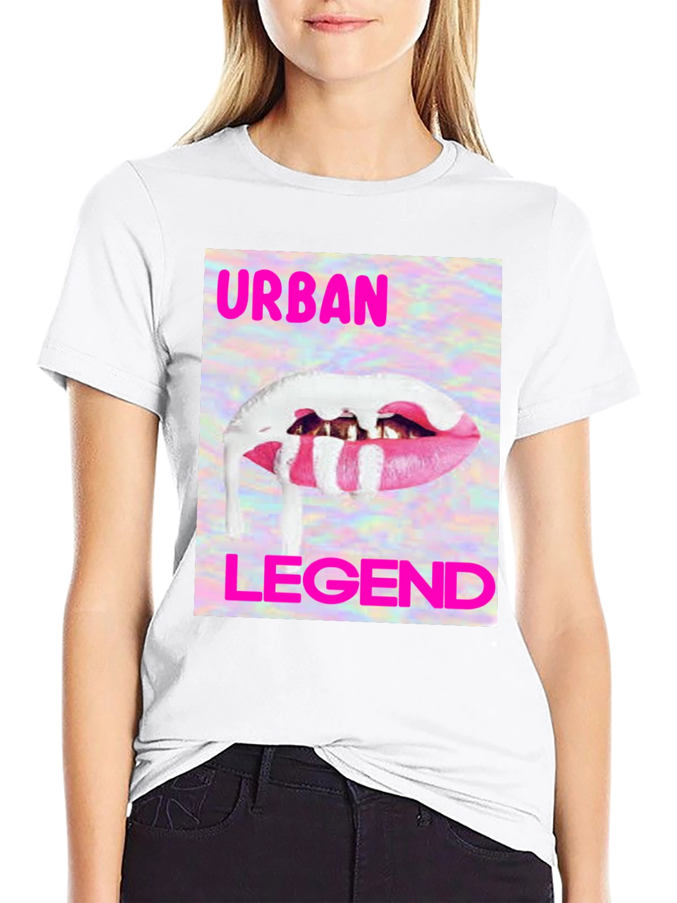 Urban Legend Graphic Tee - Black