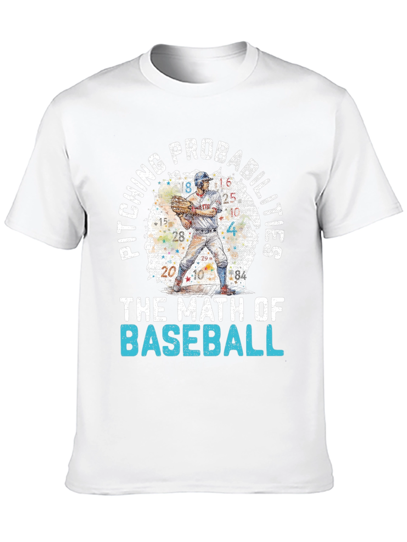 Baseball Math Tee - Pitching Probabilities Shirt