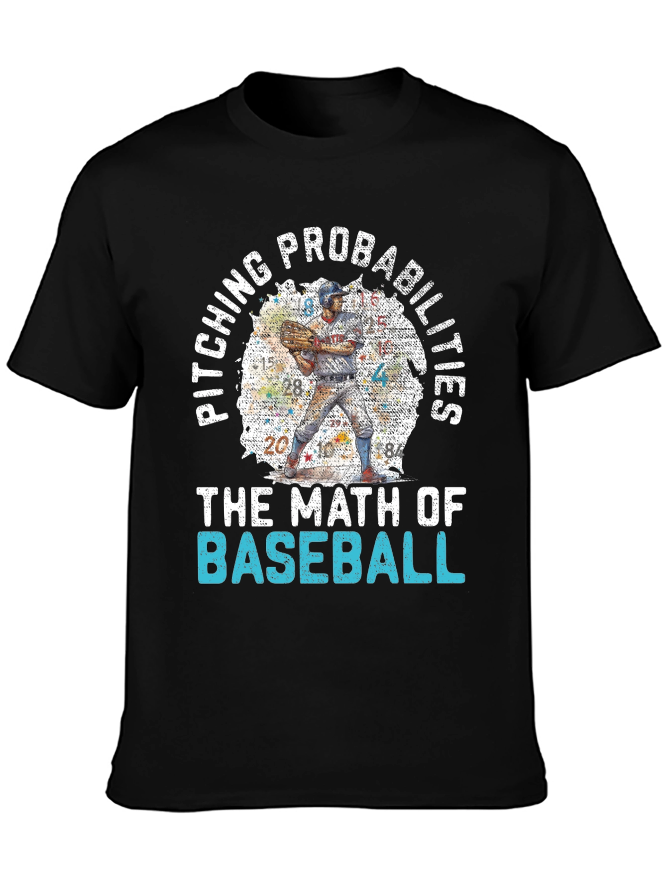 Baseball Math Tee - Pitching Probabilities Shirt