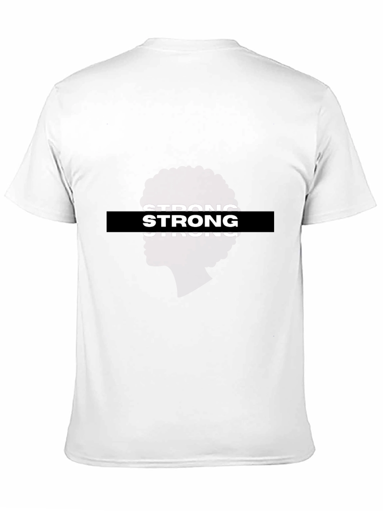 Strong Graphic Black T-Shirt