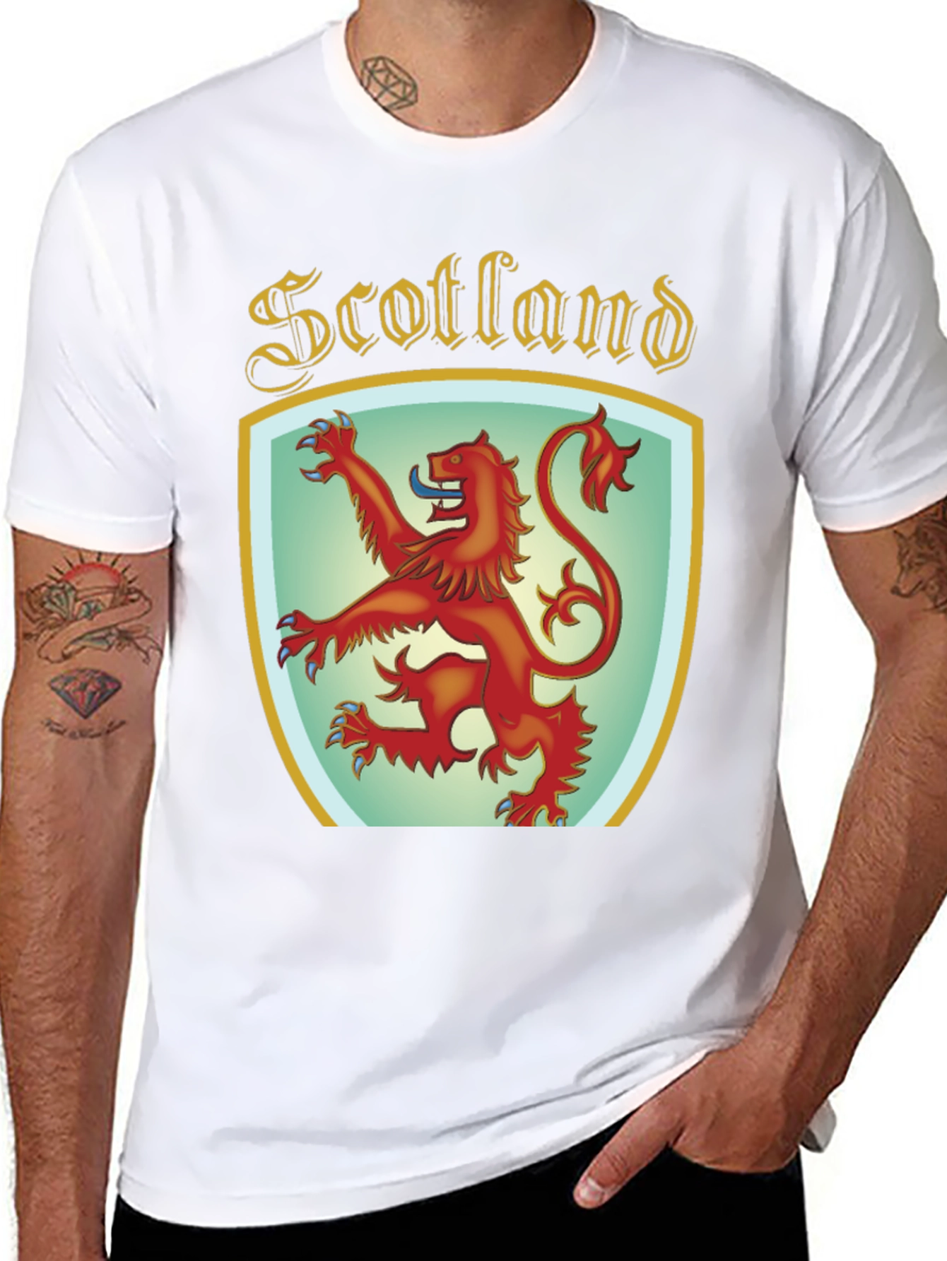 Scotland Lion Rampant Crest T-Shirt