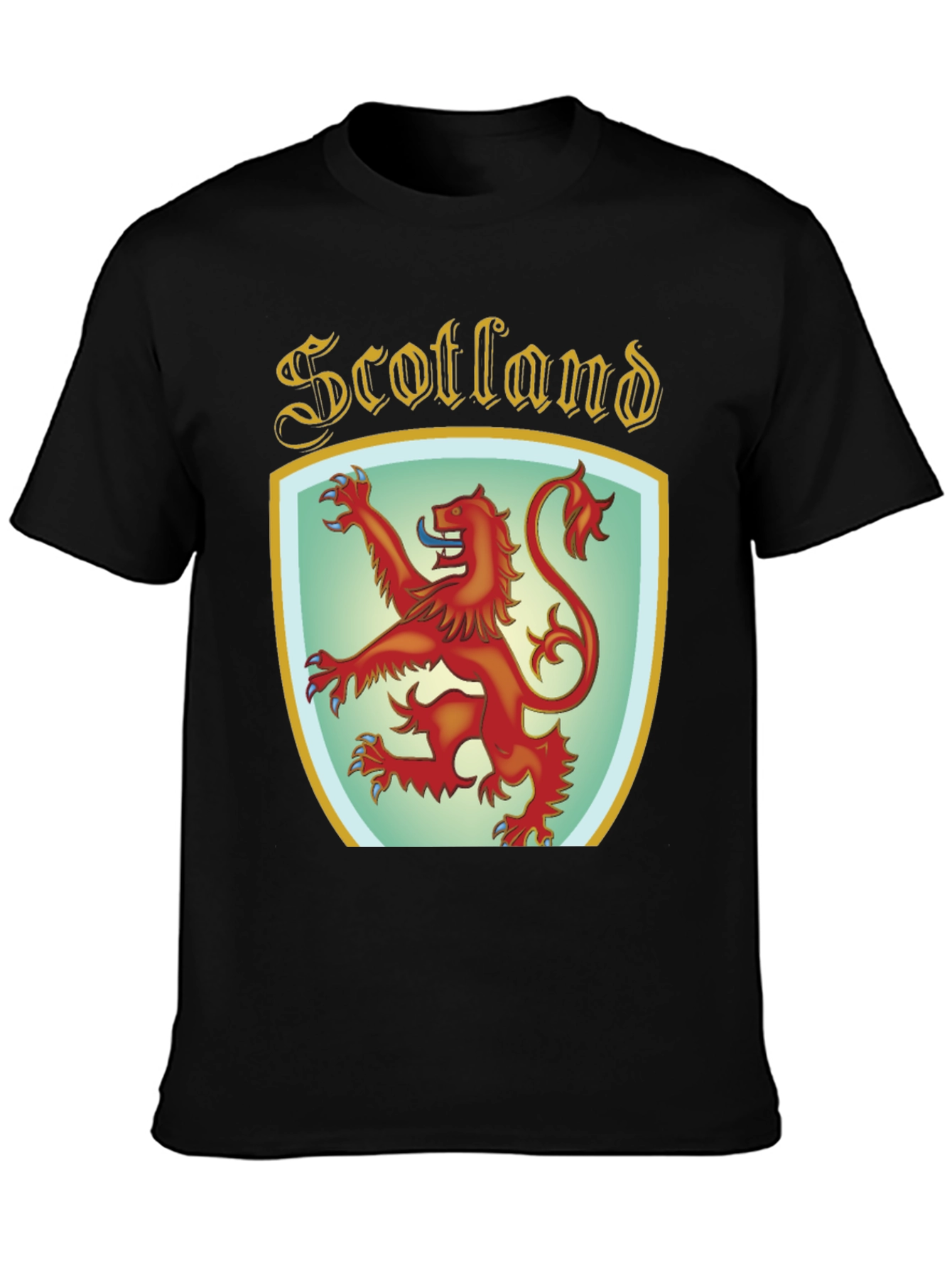 Scotland Lion Rampant Crest T-Shirt