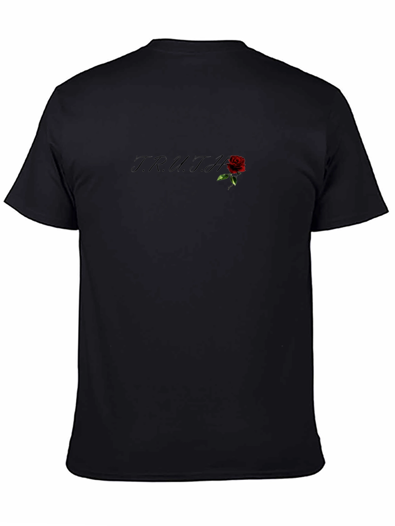 Truth Rose Graphic Tee - Stylish Casual Comfort