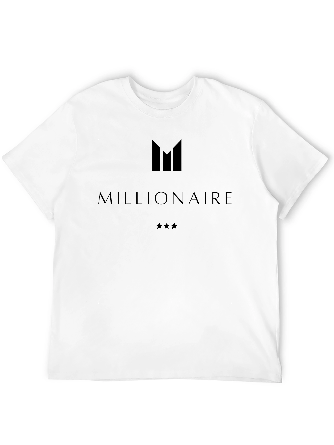 Millionaire Graphic T-Shirt - Stylish Mens Tee
