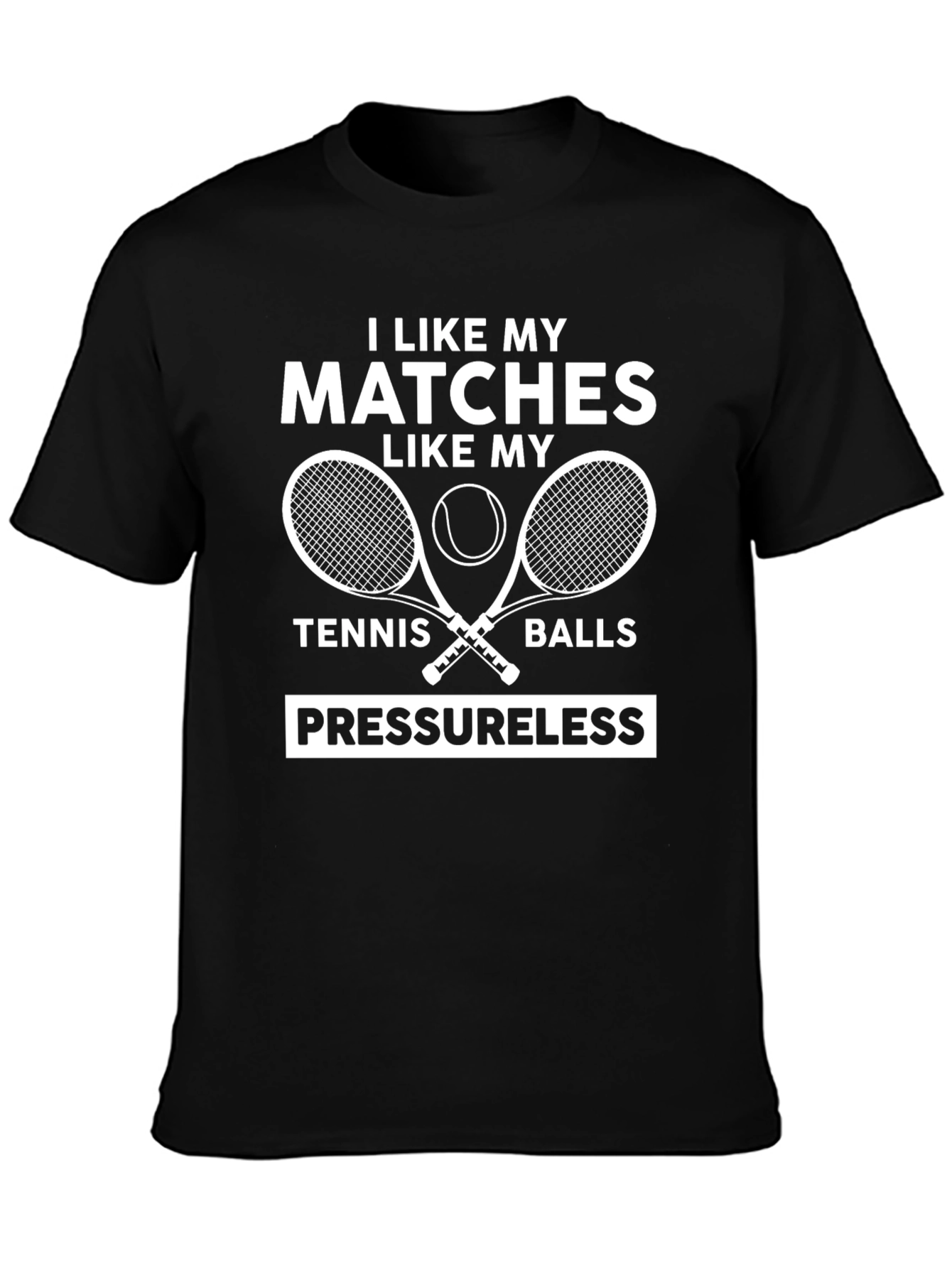 Tennis Lover Graphic T-Shirt - Pressureless Tennis Balls