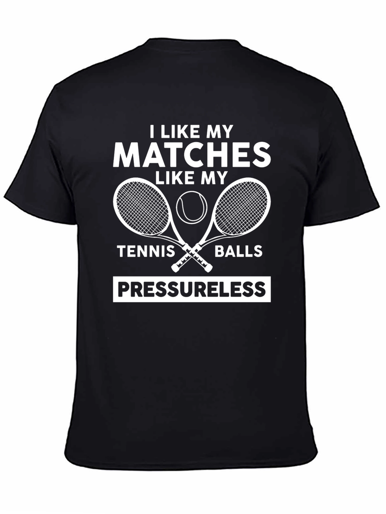 Tennis Lover Graphic T-Shirt - Pressureless Tennis Balls