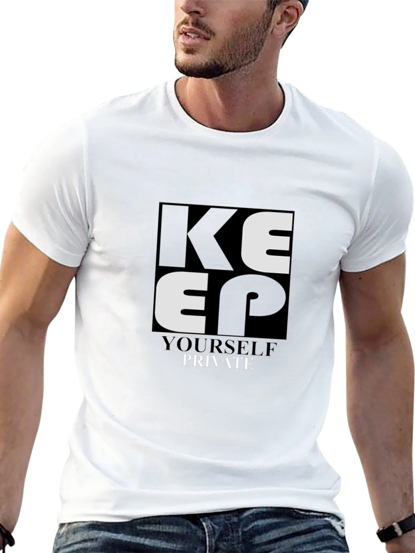 Keep Yourself Private Graphic Tee