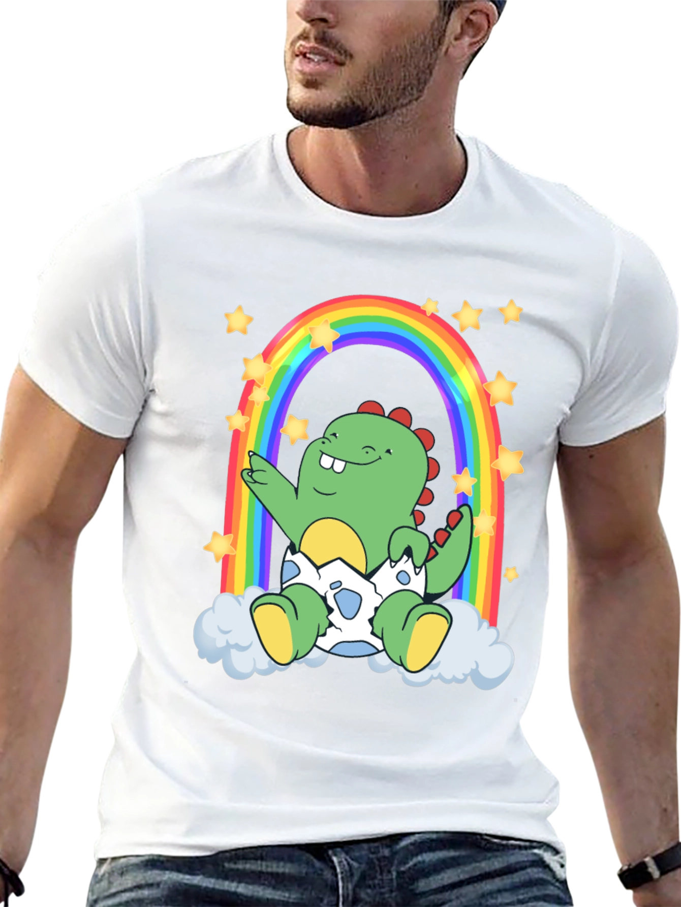 Dinosaur Rainbow T-Shirt