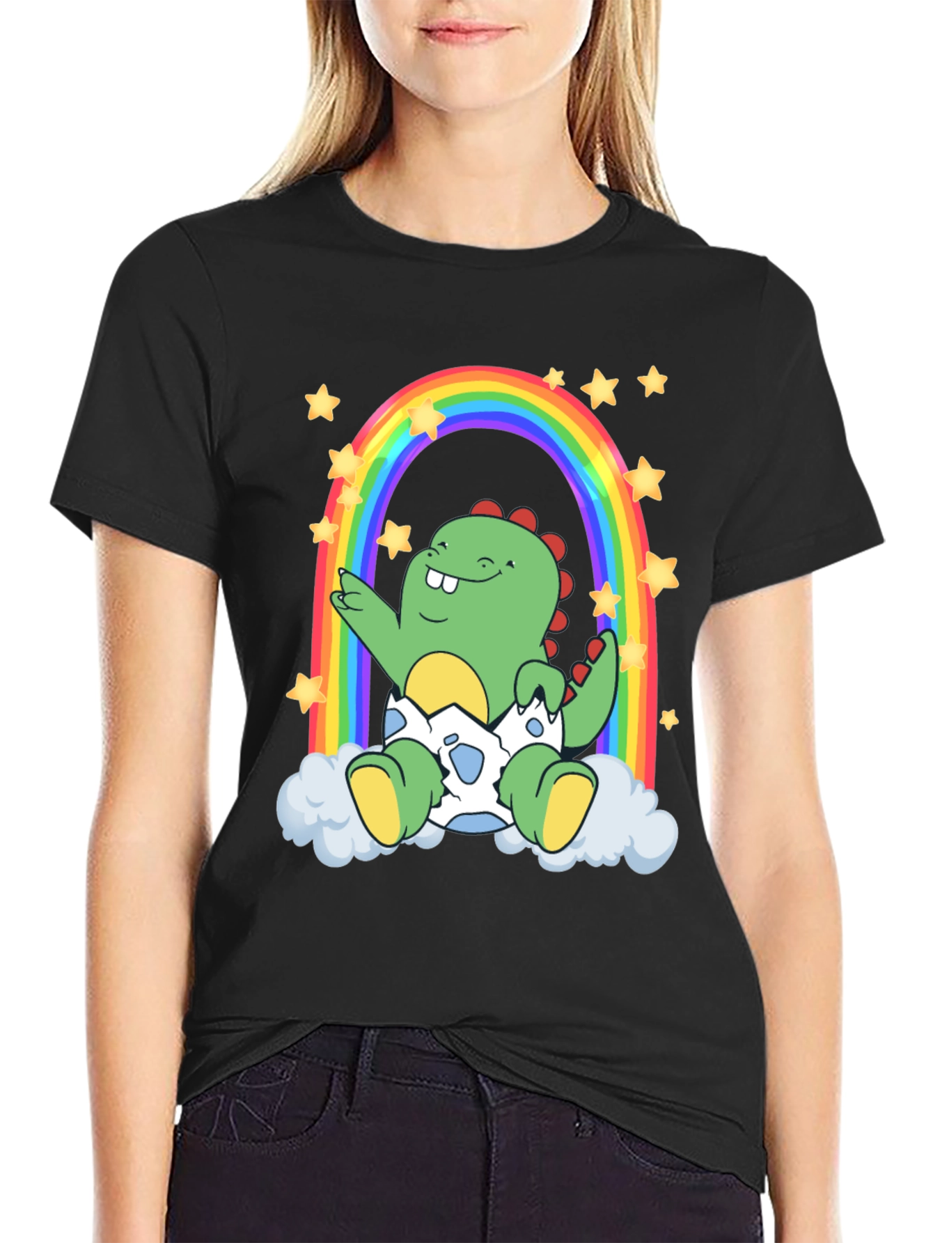 Dinosaur Rainbow T-Shirt