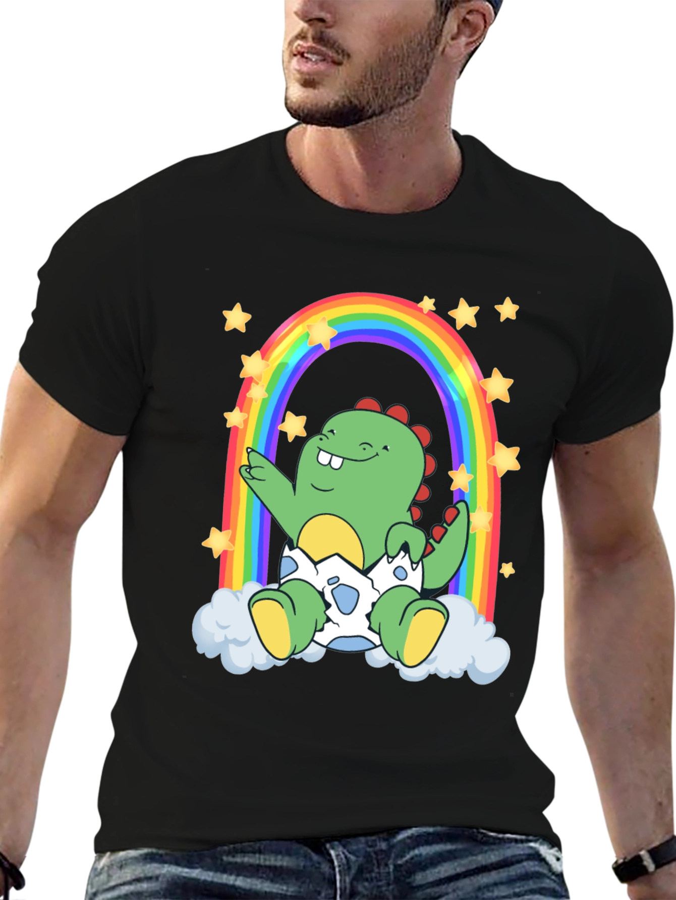 Dinosaur Rainbow T-Shirt