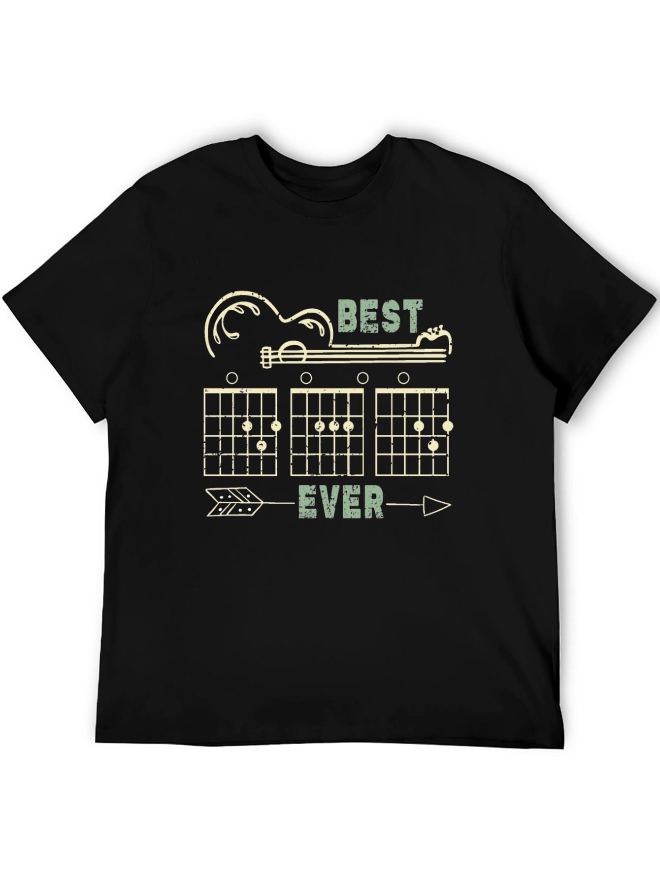 Guitar Chords Graphic T-Shirt - Best Ever!