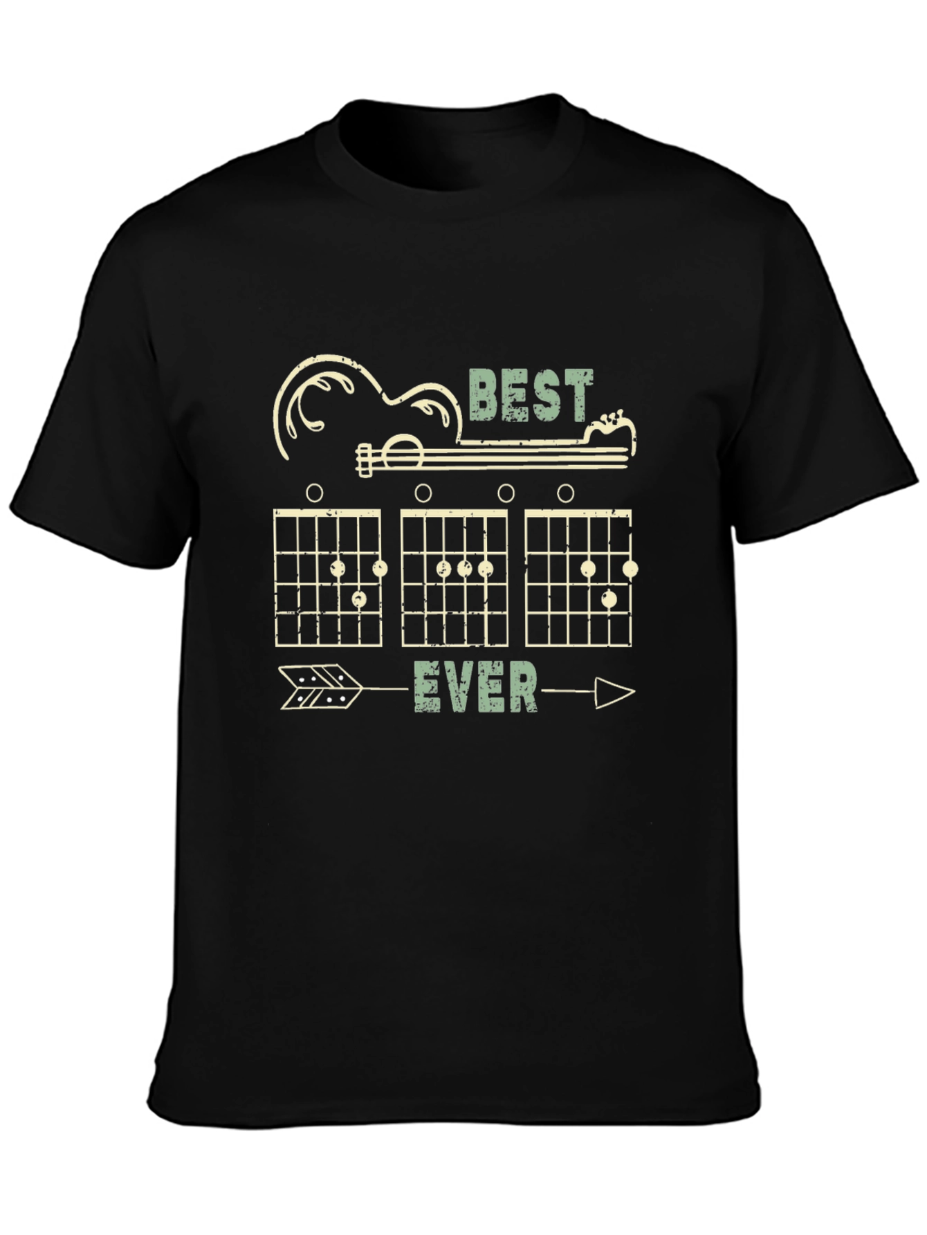 Guitar Chords Graphic T-Shirt - Best Ever!