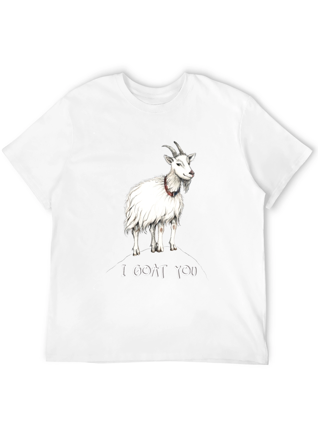 I Goat You Graphic T-Shirt - Black Cotton Tee