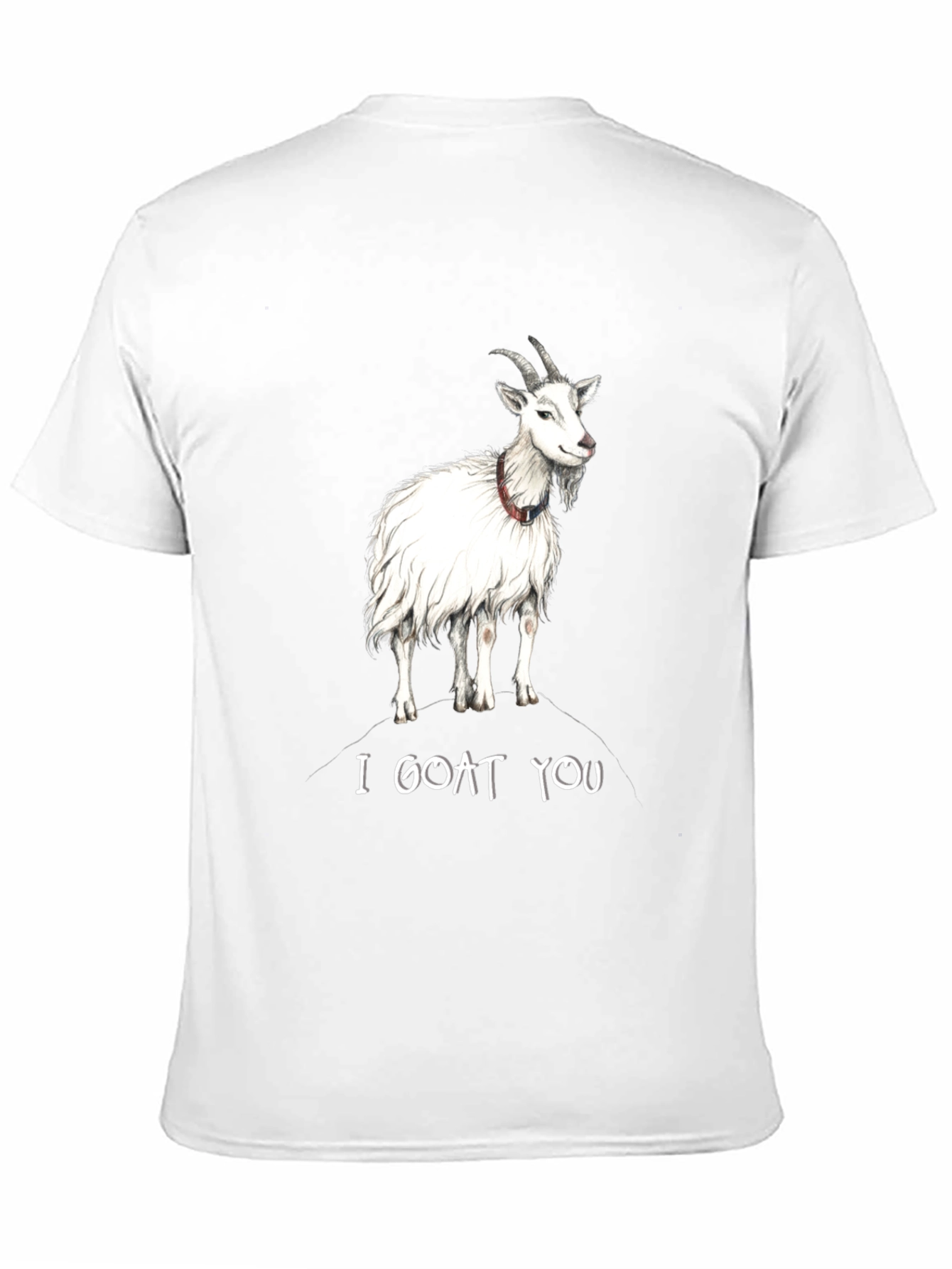 I Goat You Graphic T-Shirt - Black Cotton Tee