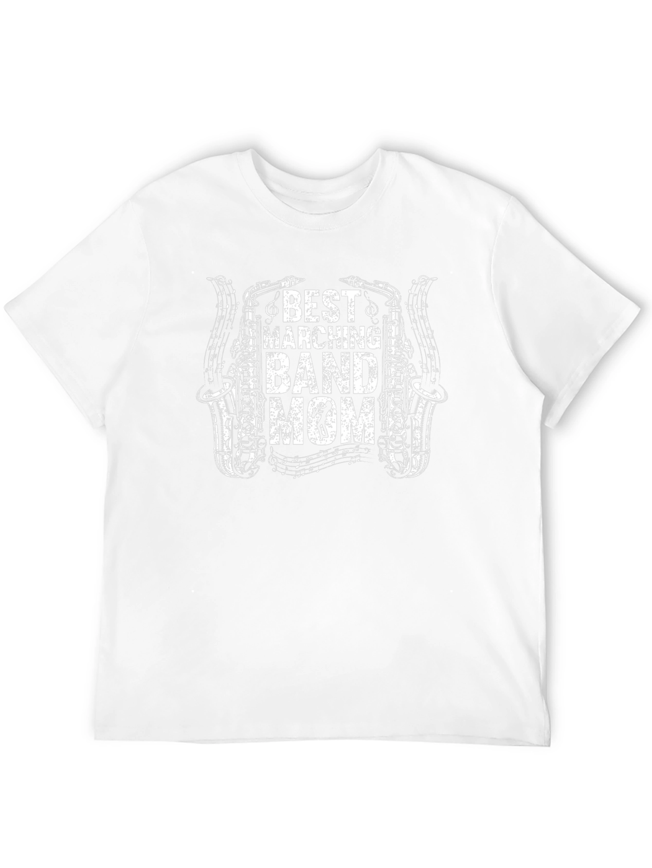 Best Marching Band Mom Black T-Shirt