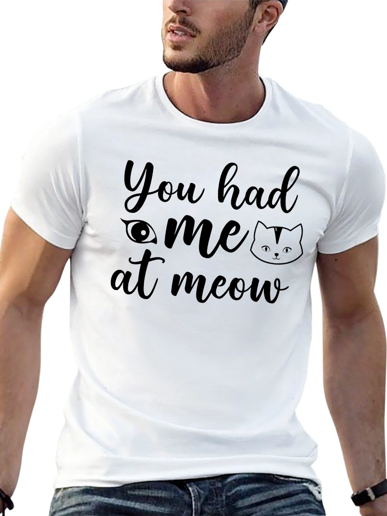 You Had Me at Meow Cat Lover T-Shirt