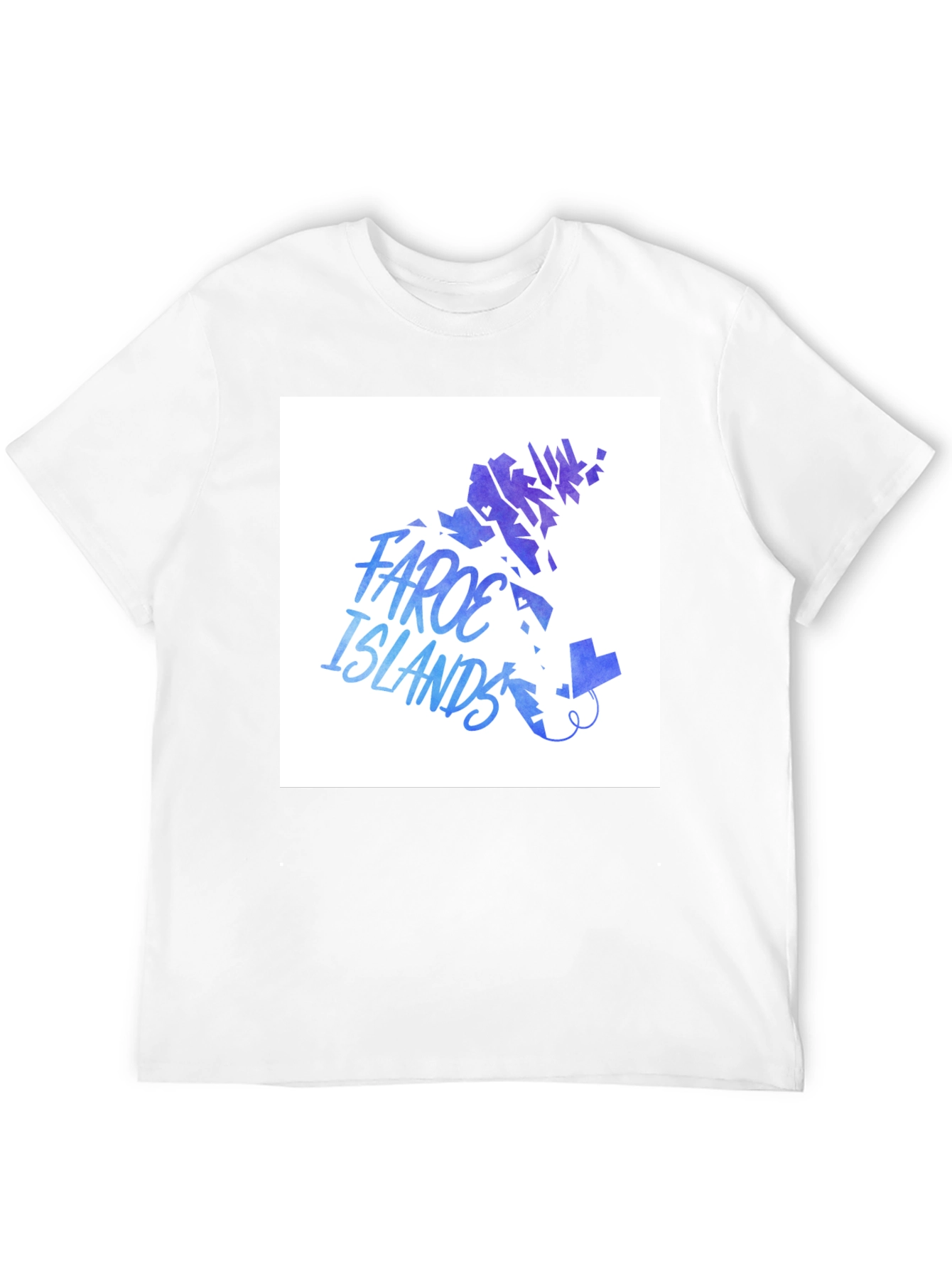 Faroe Islands Graphic Tee - Black Casual T-Shirt
