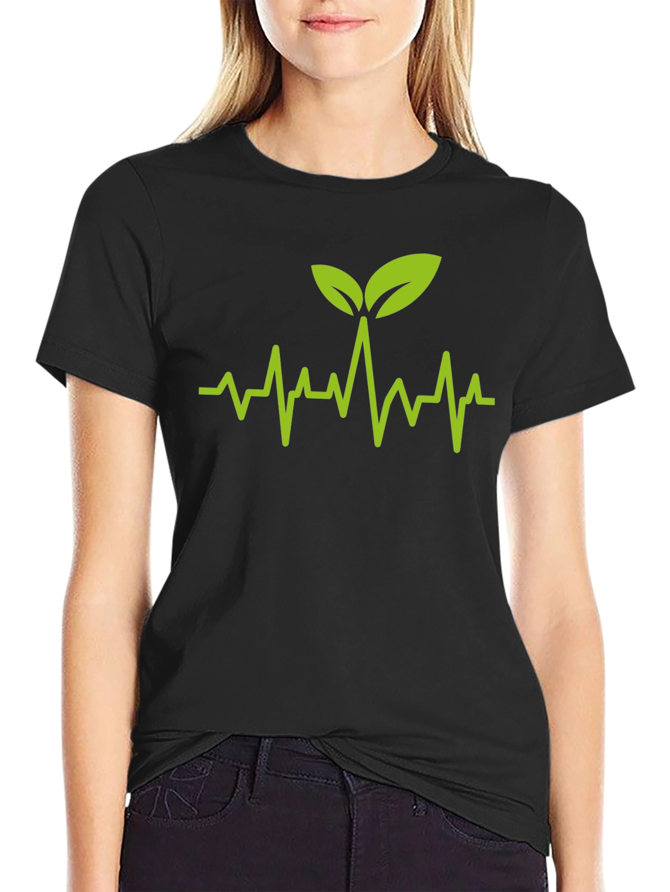 Eco Heartbeat Tee - Nature Lovers Shirt