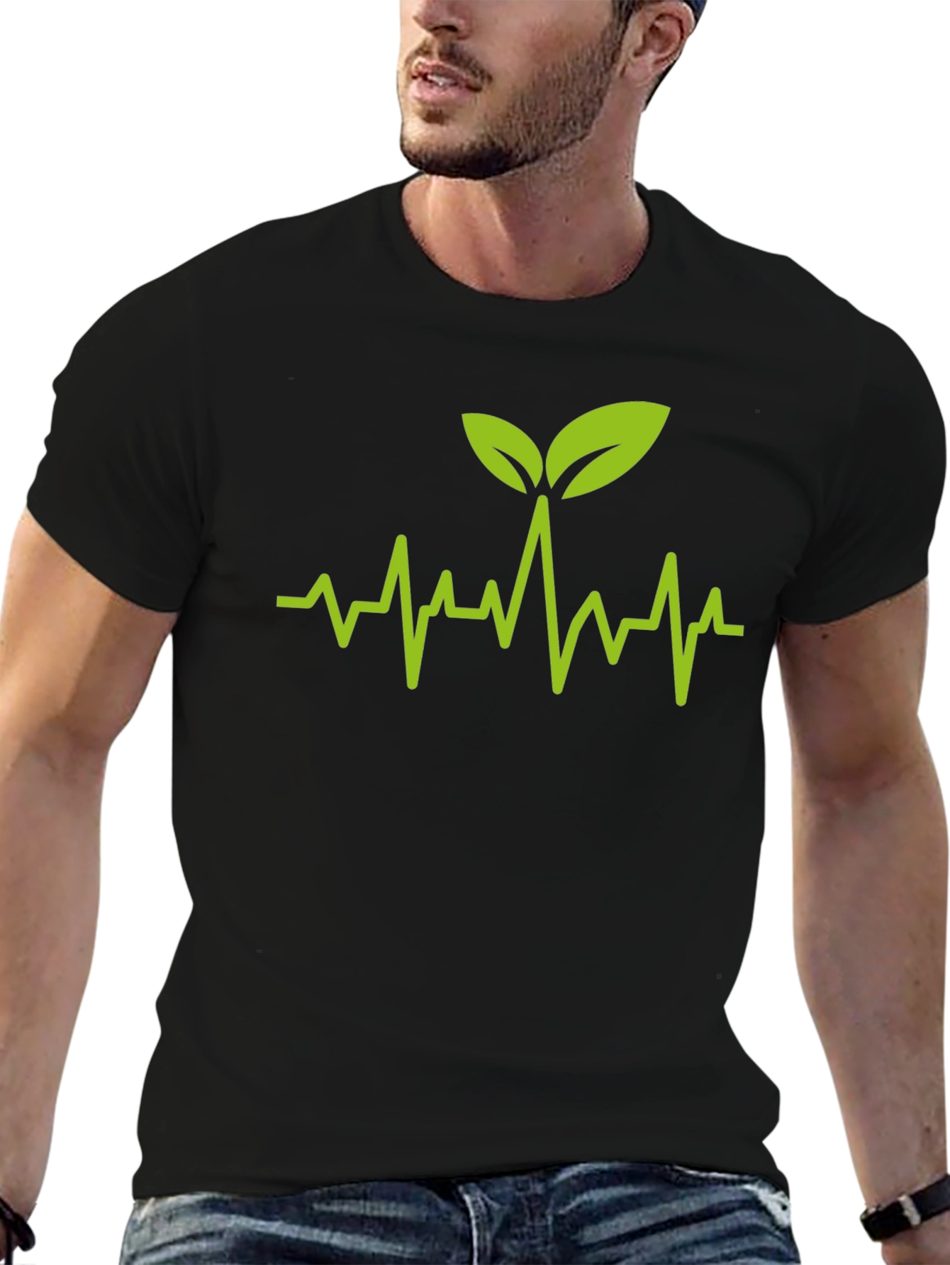 Eco Heartbeat Tee - Nature Lovers Shirt