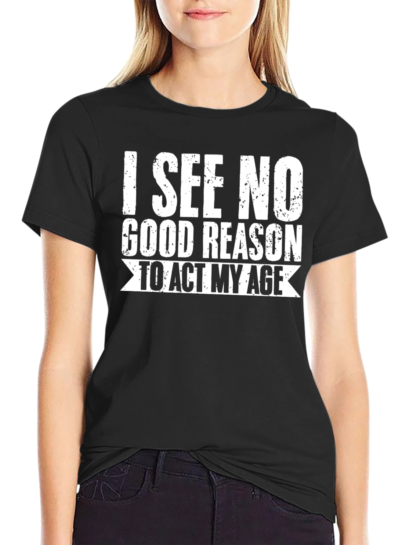 Funny I See No Good Reason Graphic T-Shirt