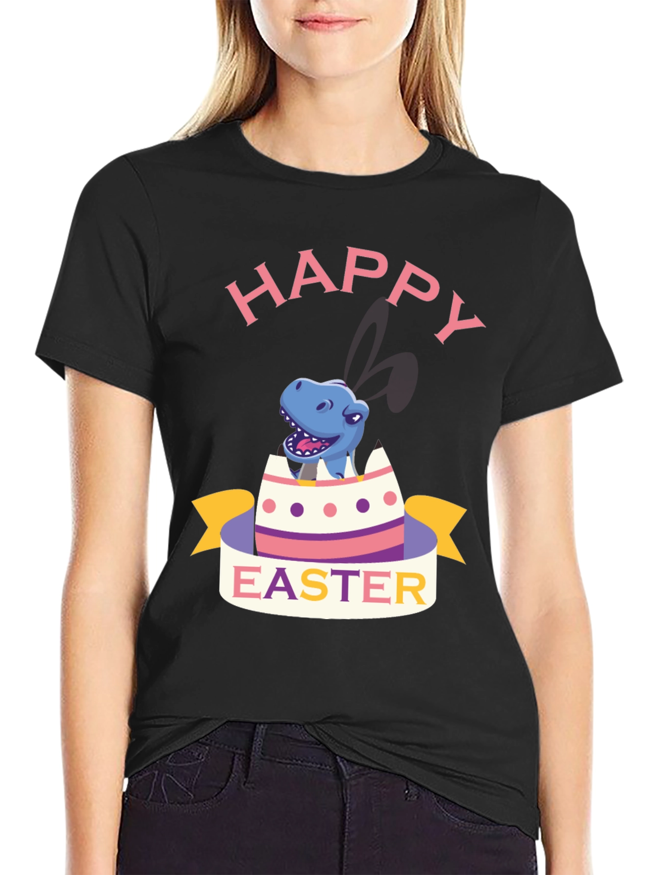 Happy Easter Dinosaur T-Shirt