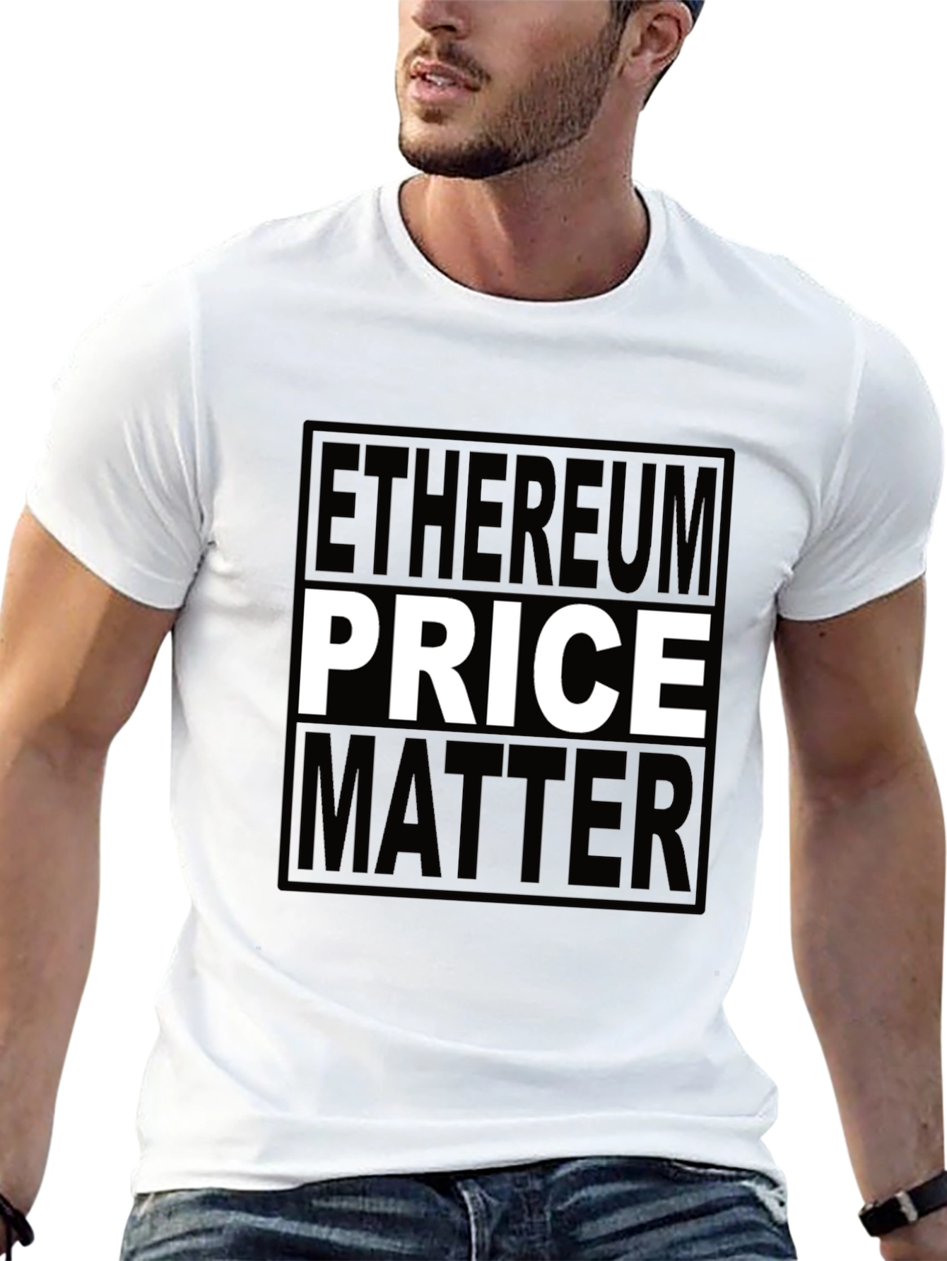 Ethereum Price Matters Graphic Tee - Black