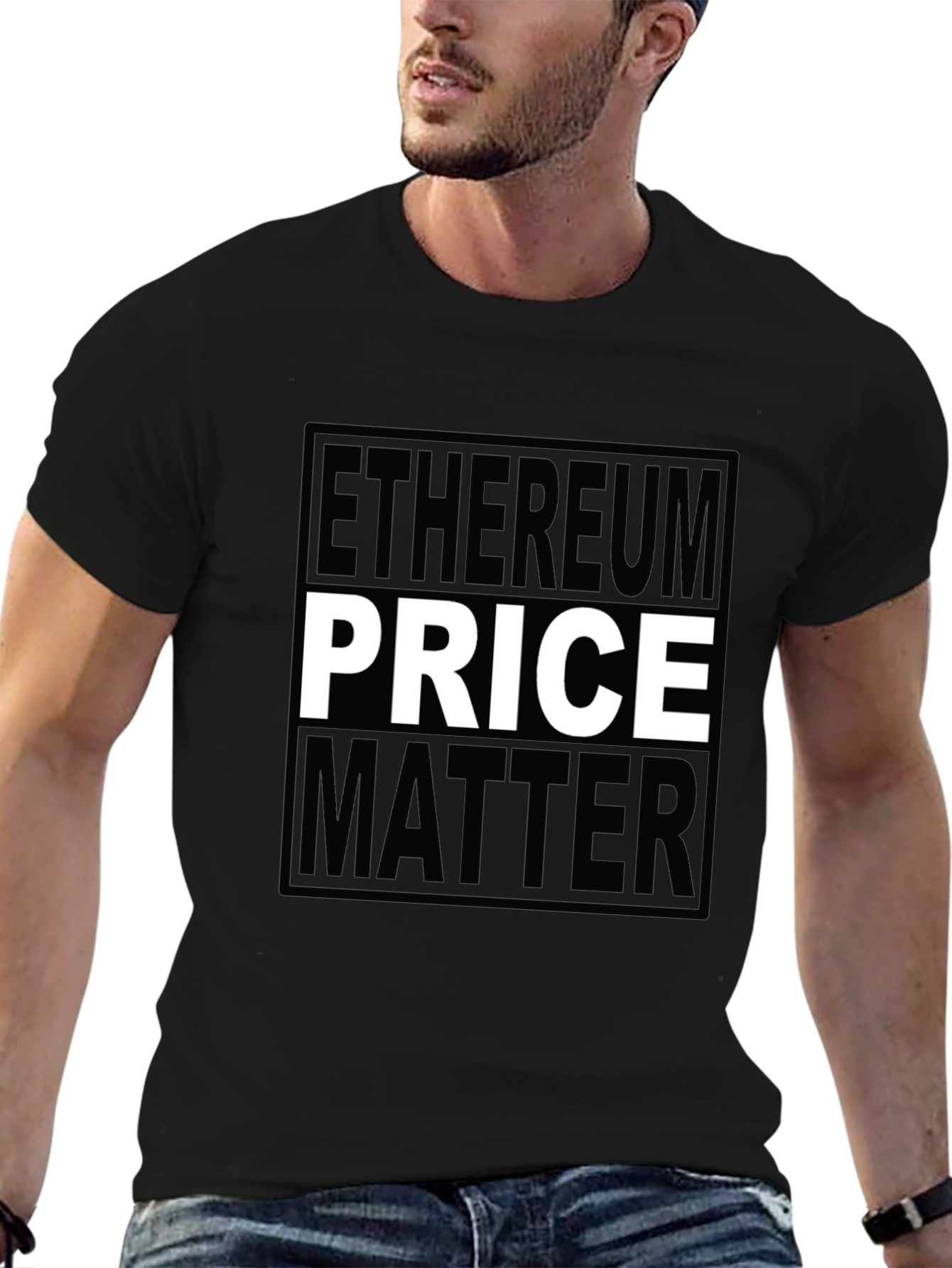 Ethereum Price Matters Graphic Tee - Black
