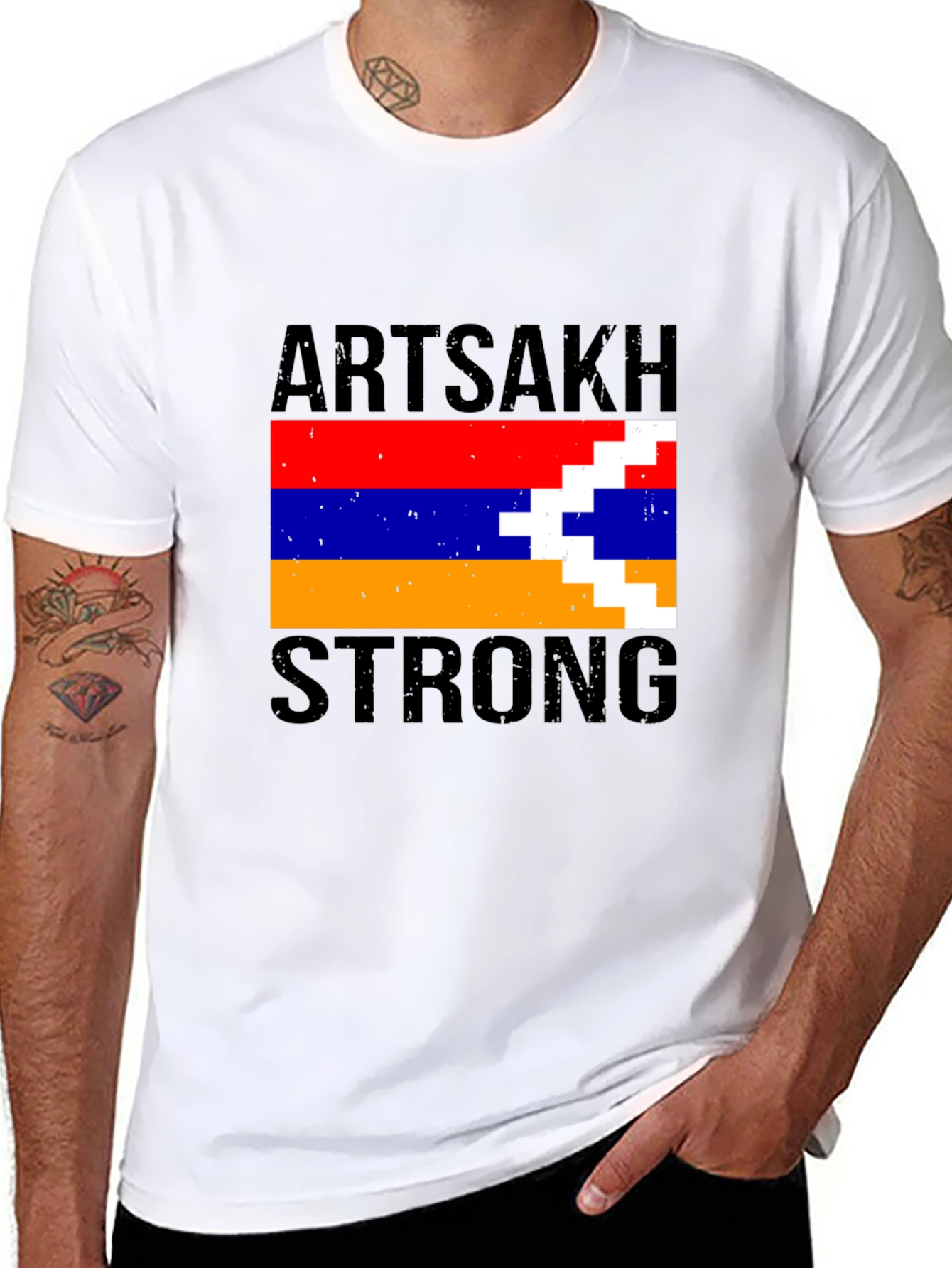 Artsakh Strong Graphic Tee