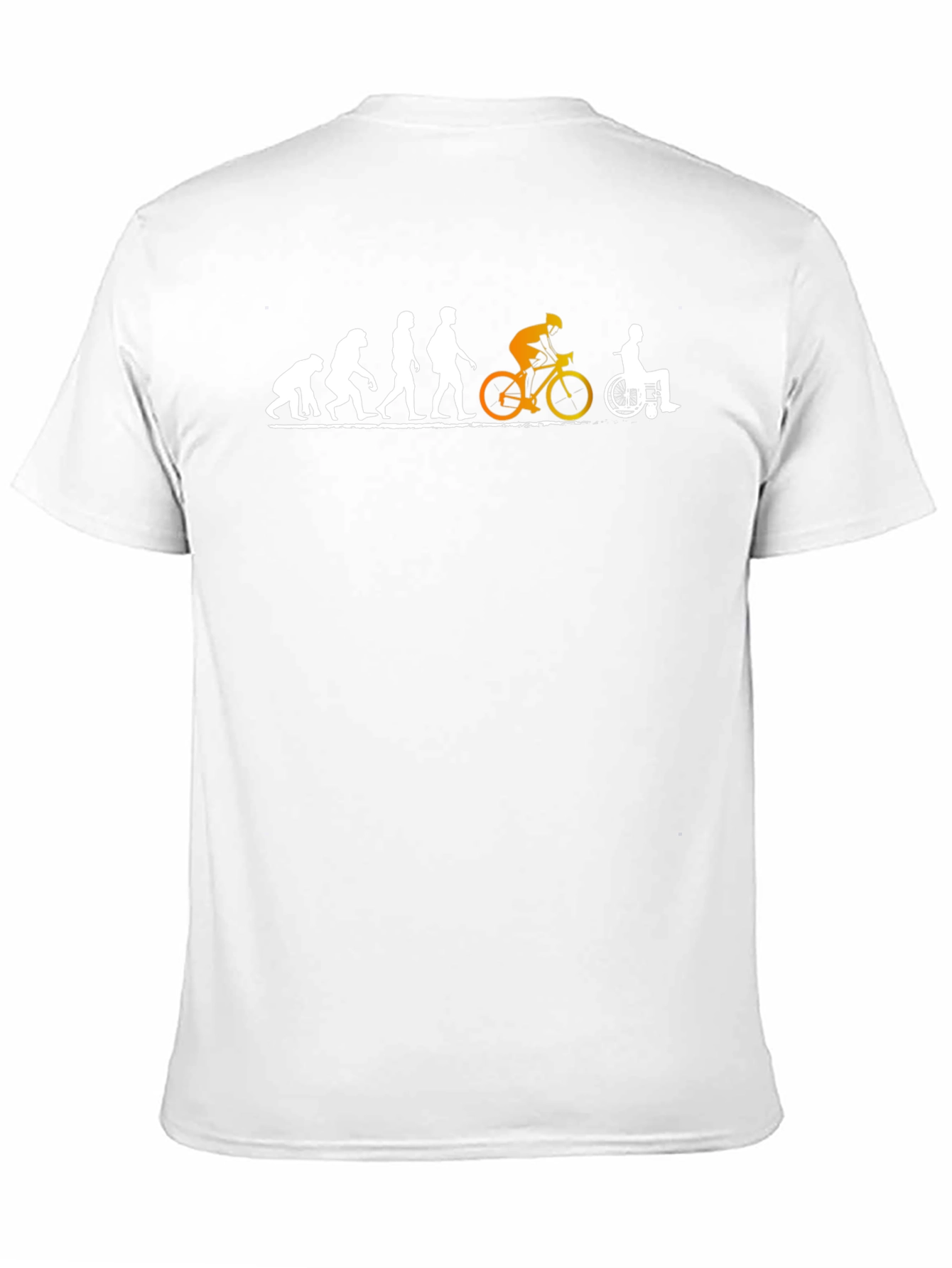 Evolution of Cyclist Funny T-Shirt
