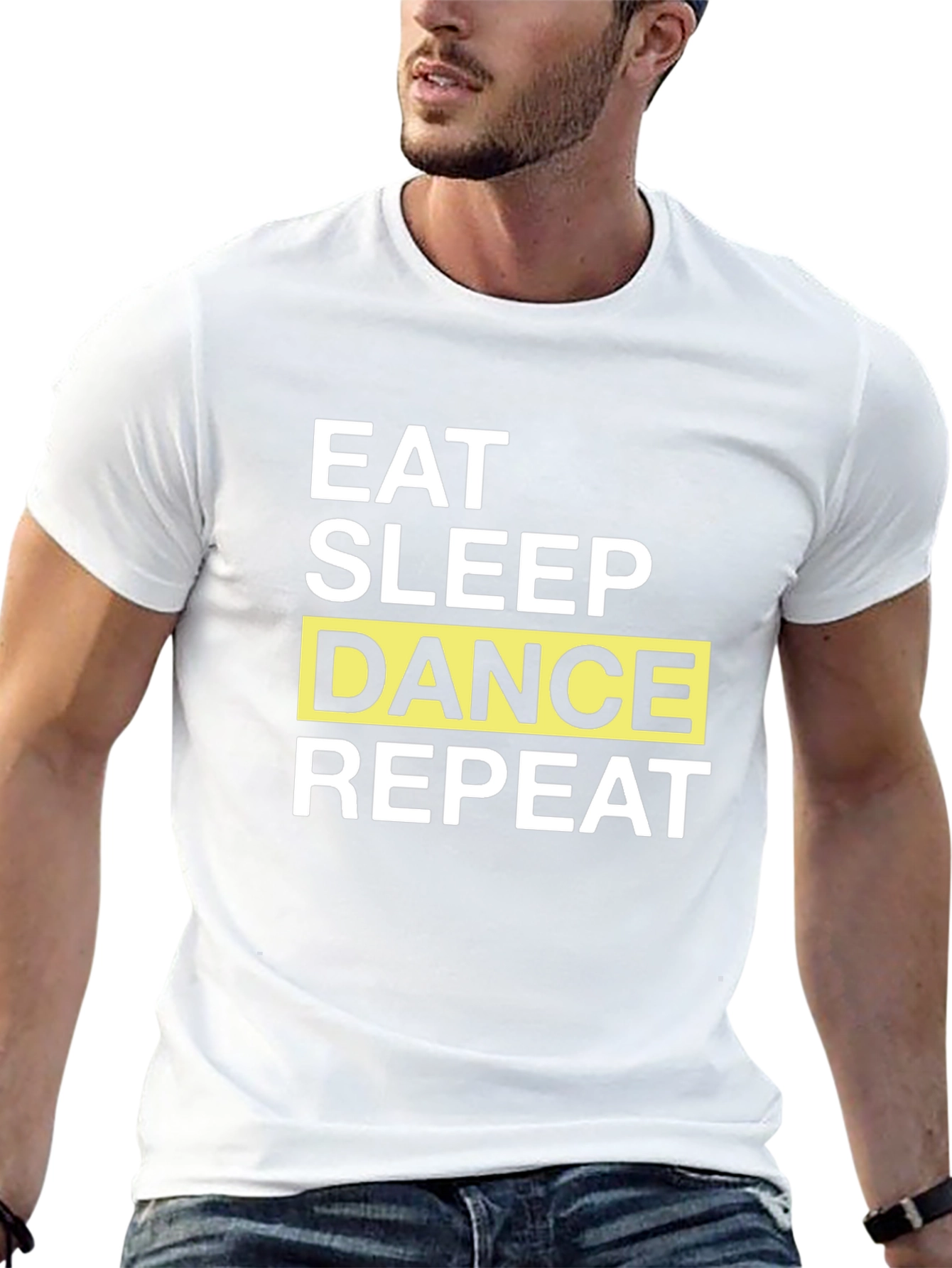 Eat Sleep Dance Repeat Graphic T-Shirt