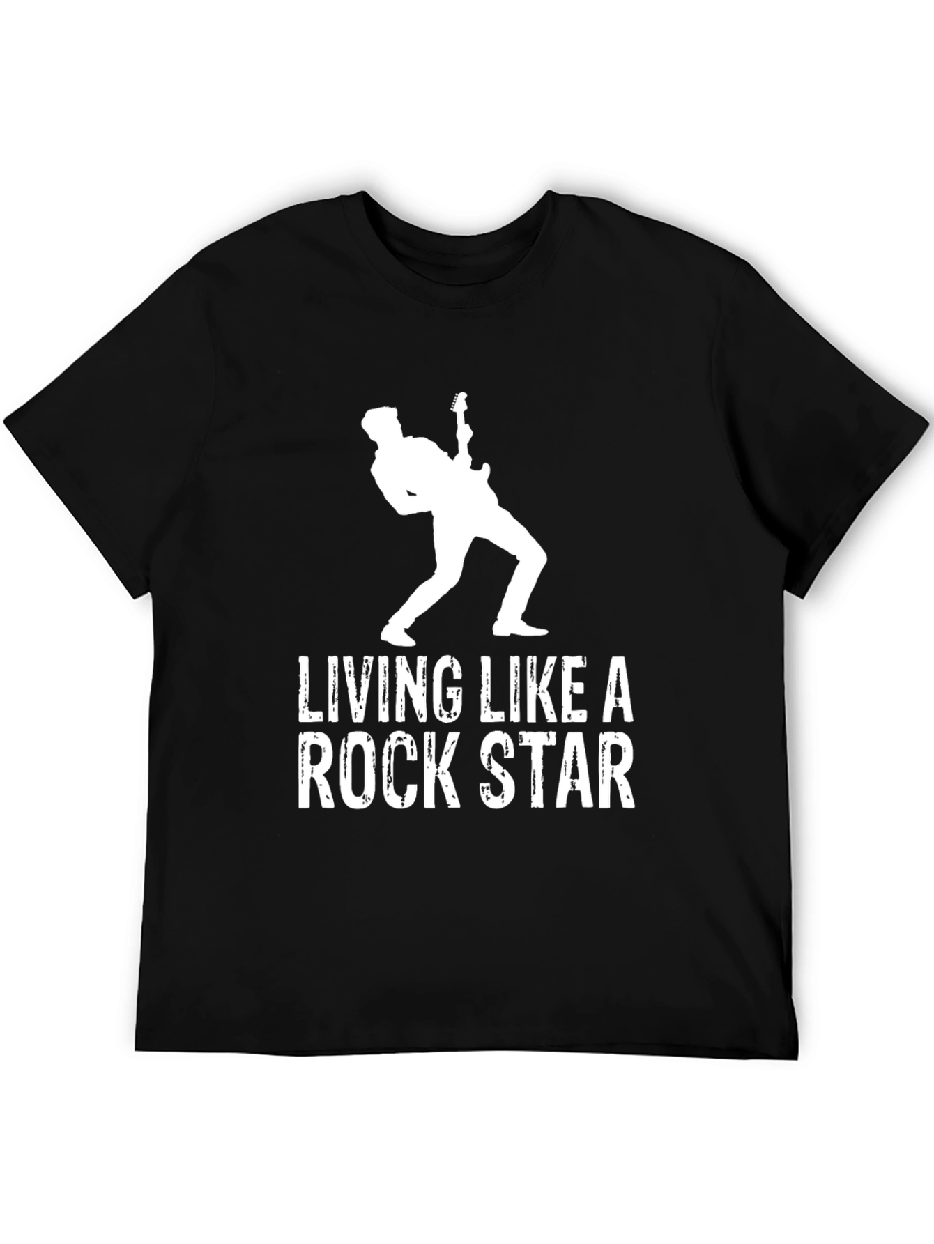 Living Like a Rock Star Graphic Tee