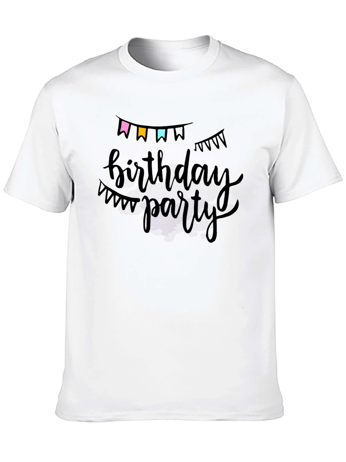 Birthday Party Black T-Shirt