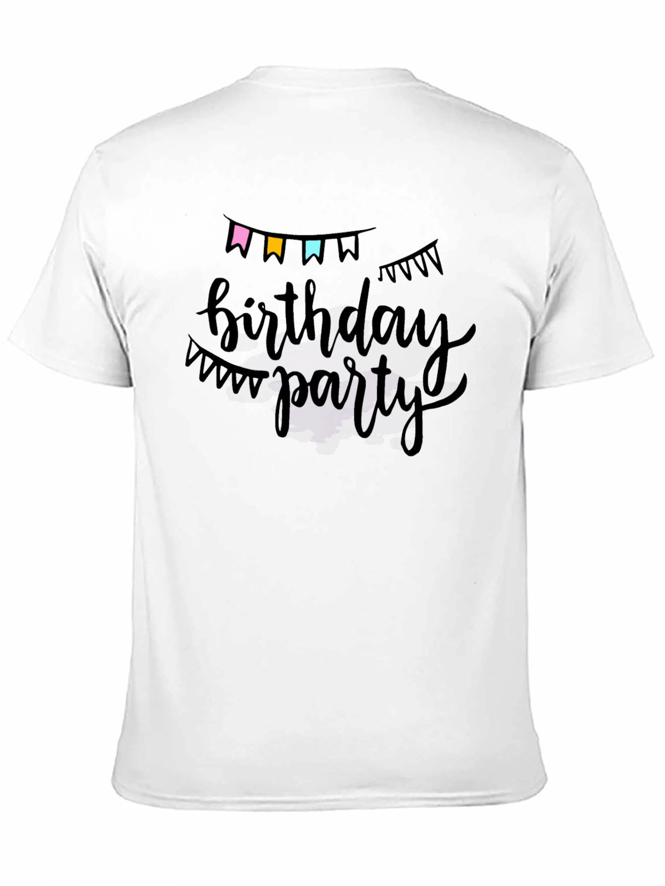 Birthday Party Black T-Shirt