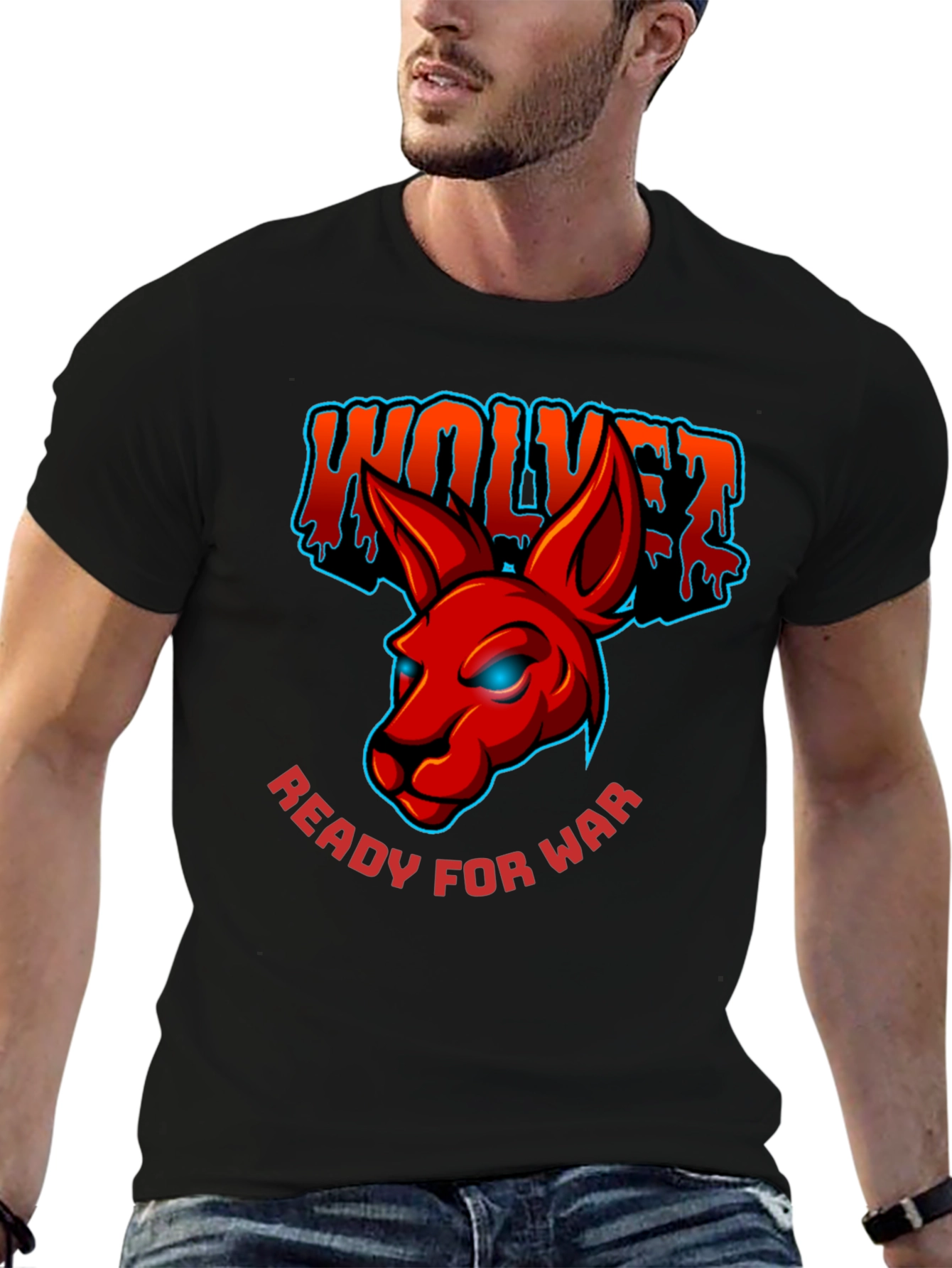 Wolves Ready For War Graphic T-Shirt