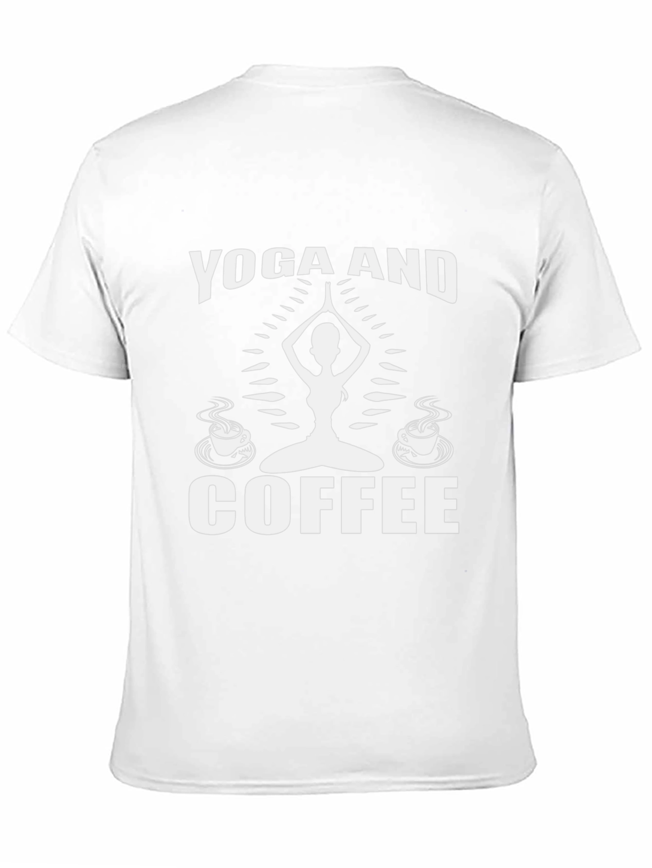Yoga and Coffee Graphic T-Shirt