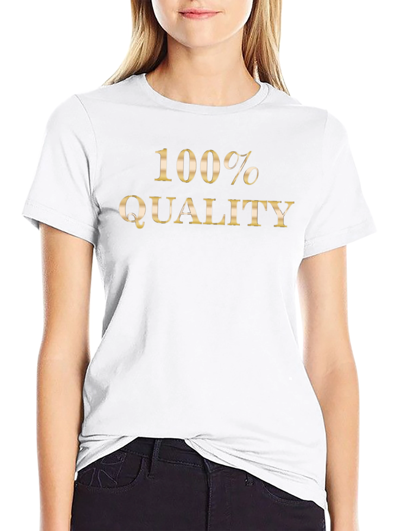 100% Quality Black T-Shirt