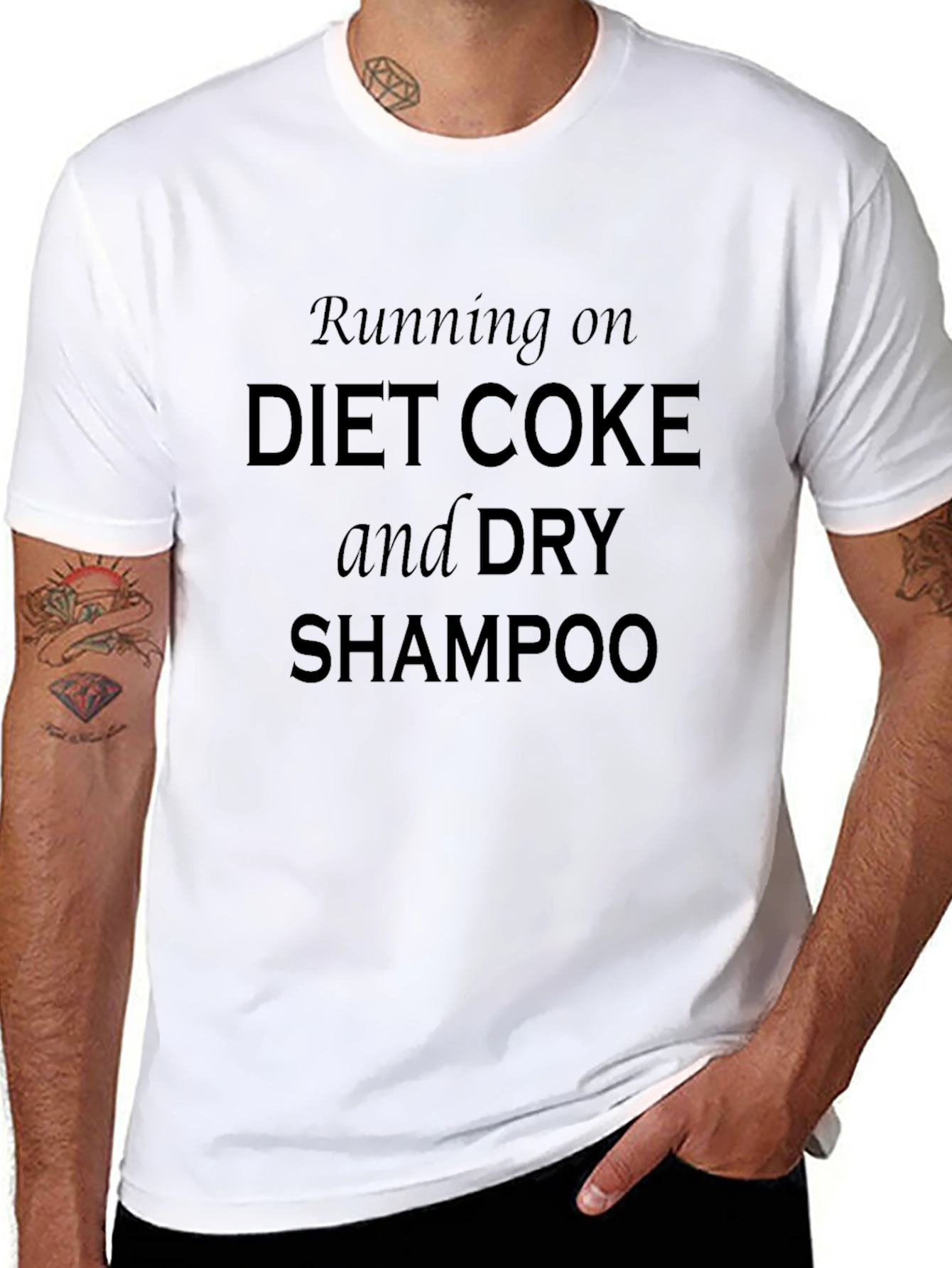Diet Coke and Dry Shampoo Graphic Tee
