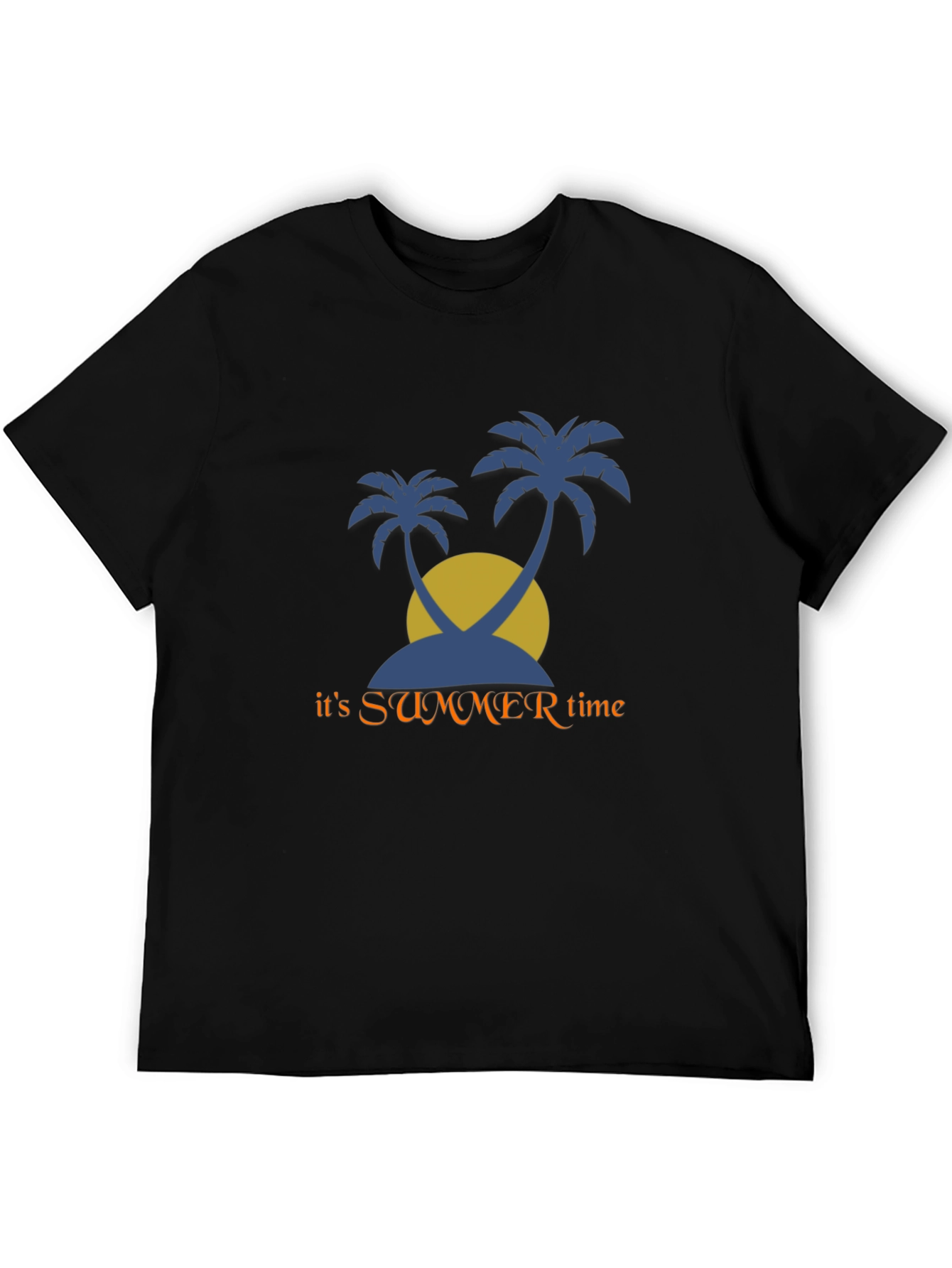 Summer Time Palms Graphic T-Shirt