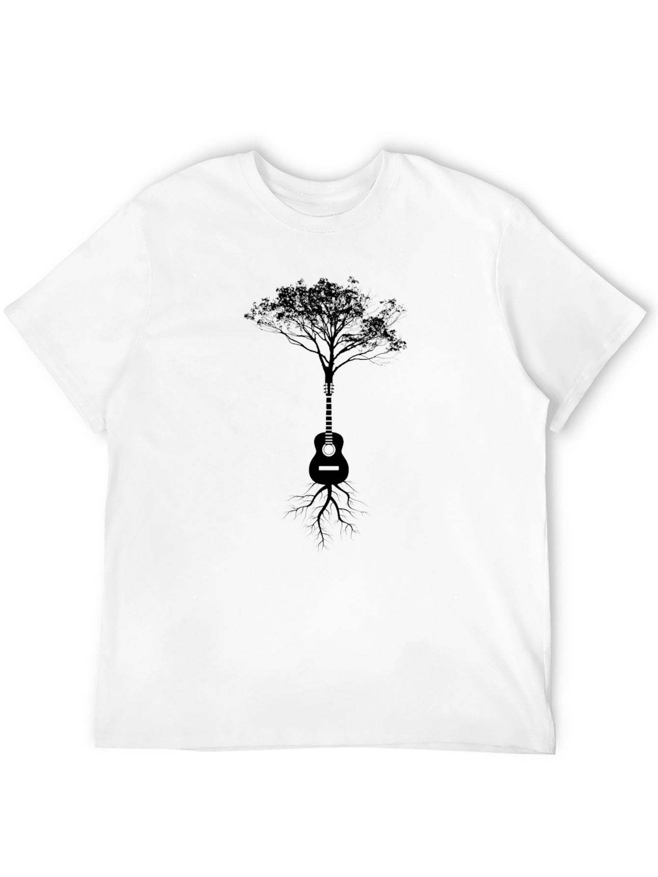 Guitar Tree Graphic Tee - Music Lovers T-Shirt