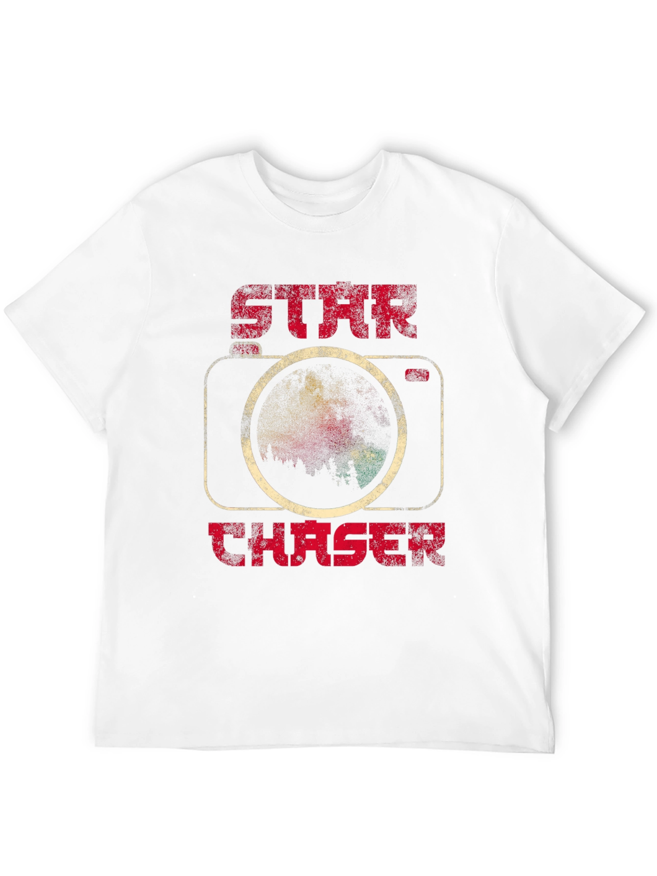 Star Chaser Graphic Tee - Black Astronomy Shirt